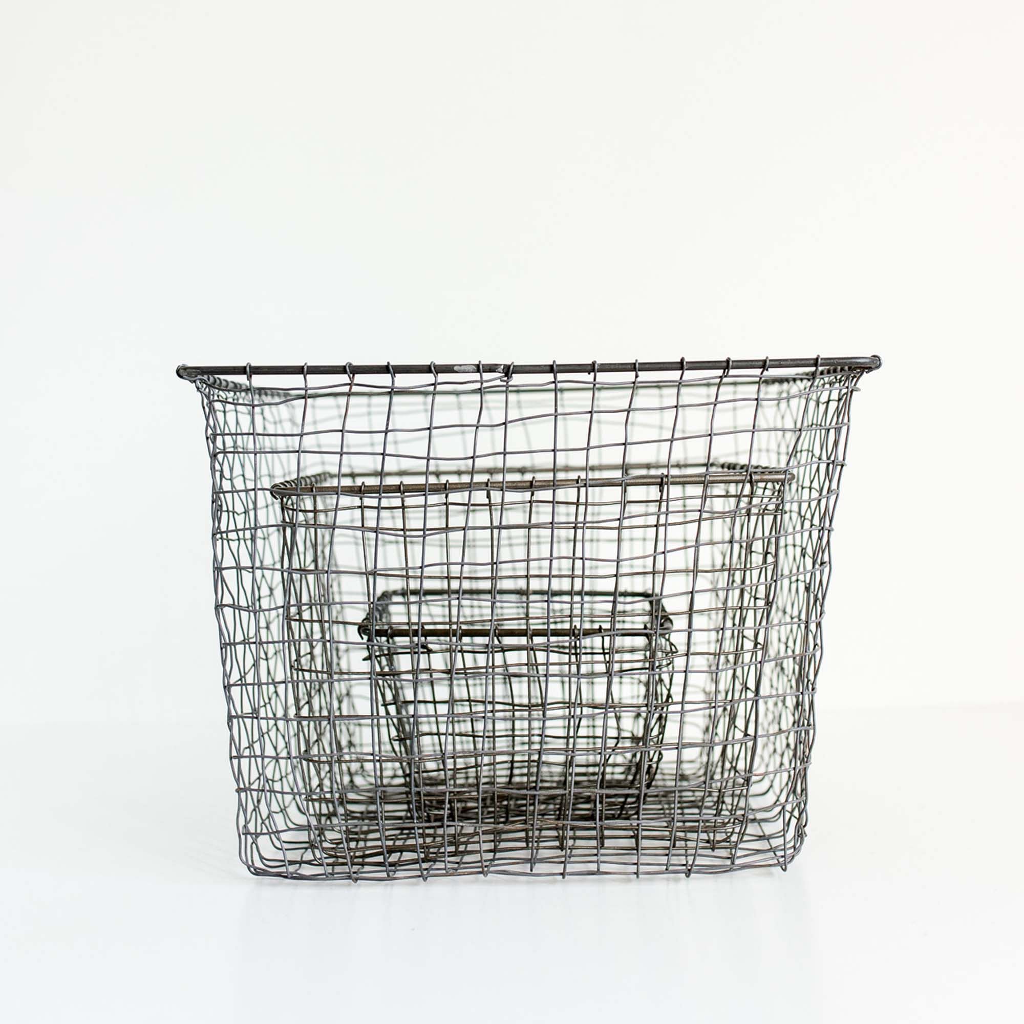 Cabo Metal Baskets | West Elm