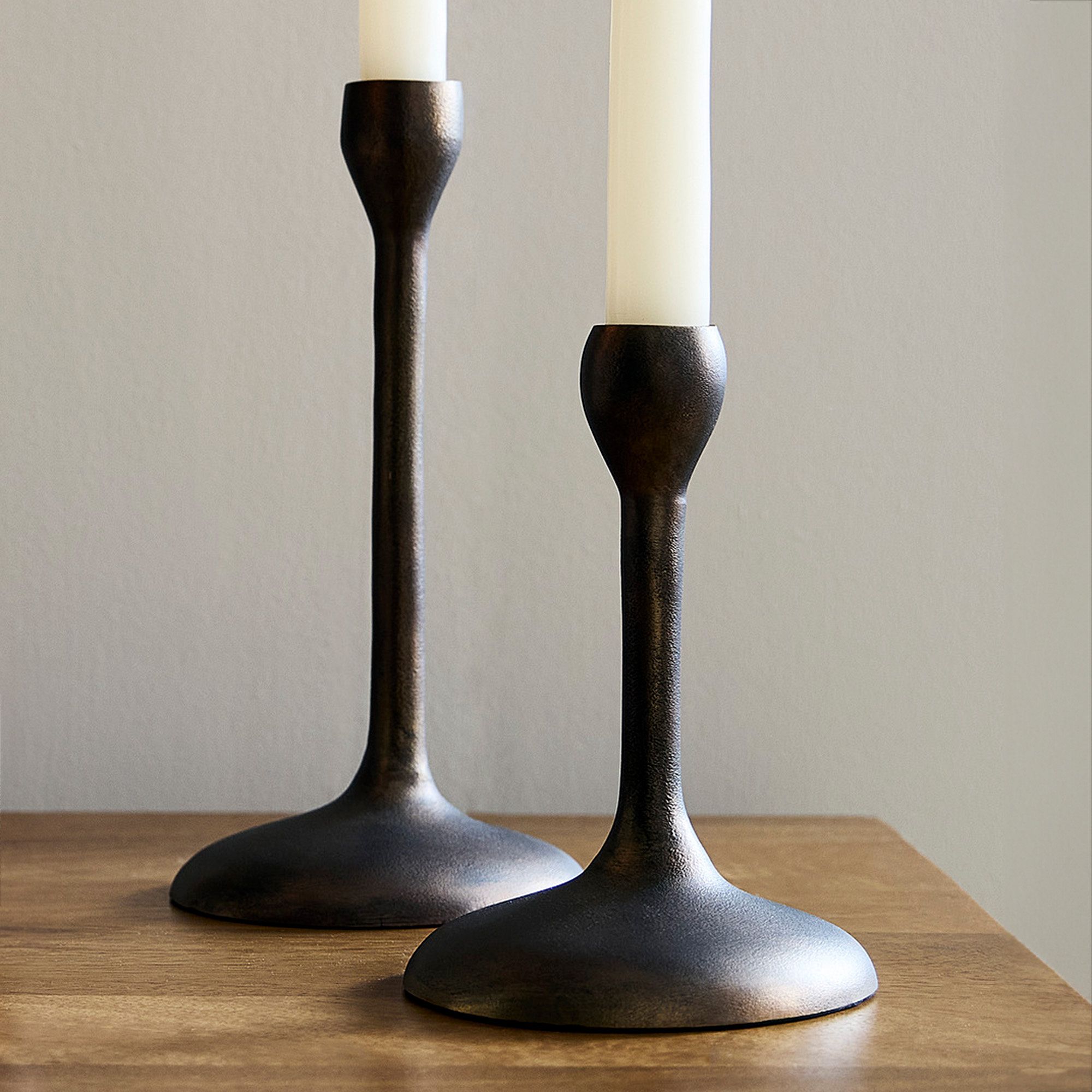 Organic Metal Taper Holders | West Elm