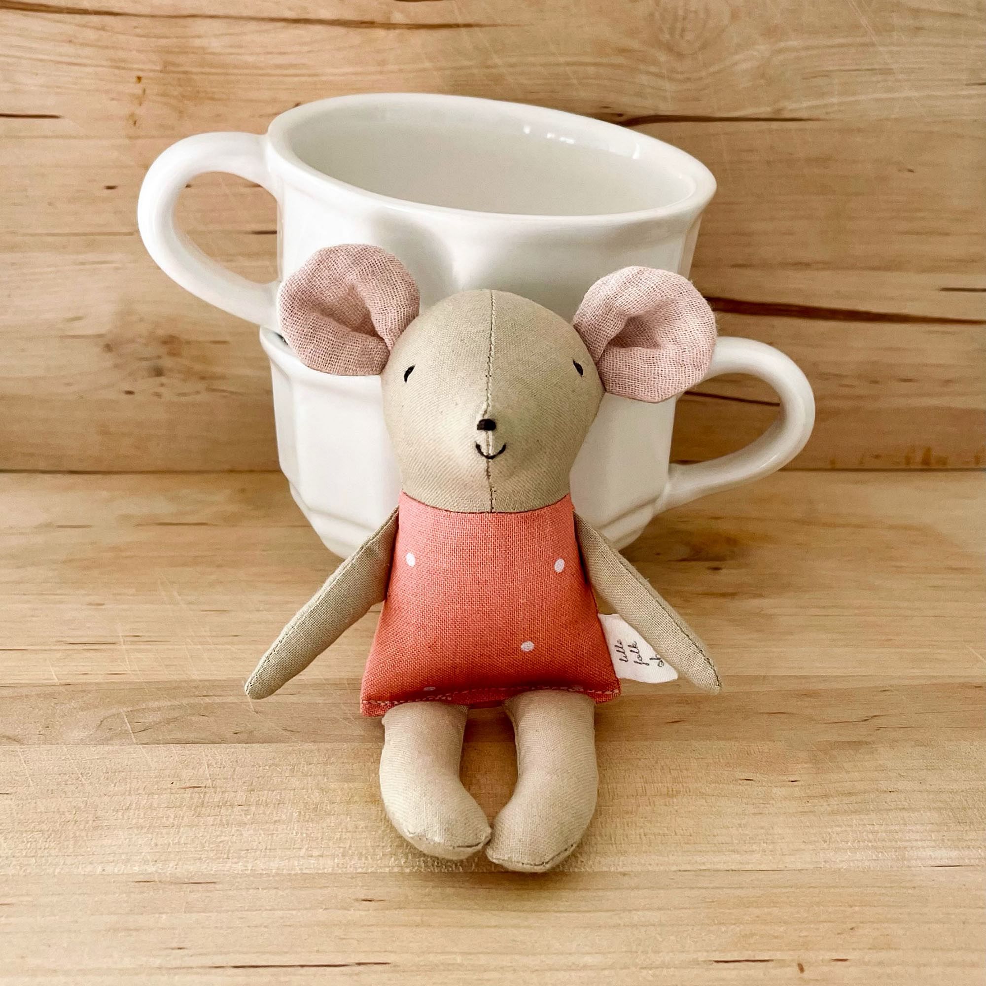 Lille Folk Shop Molly Mouse Stuffed Animal | West Elm