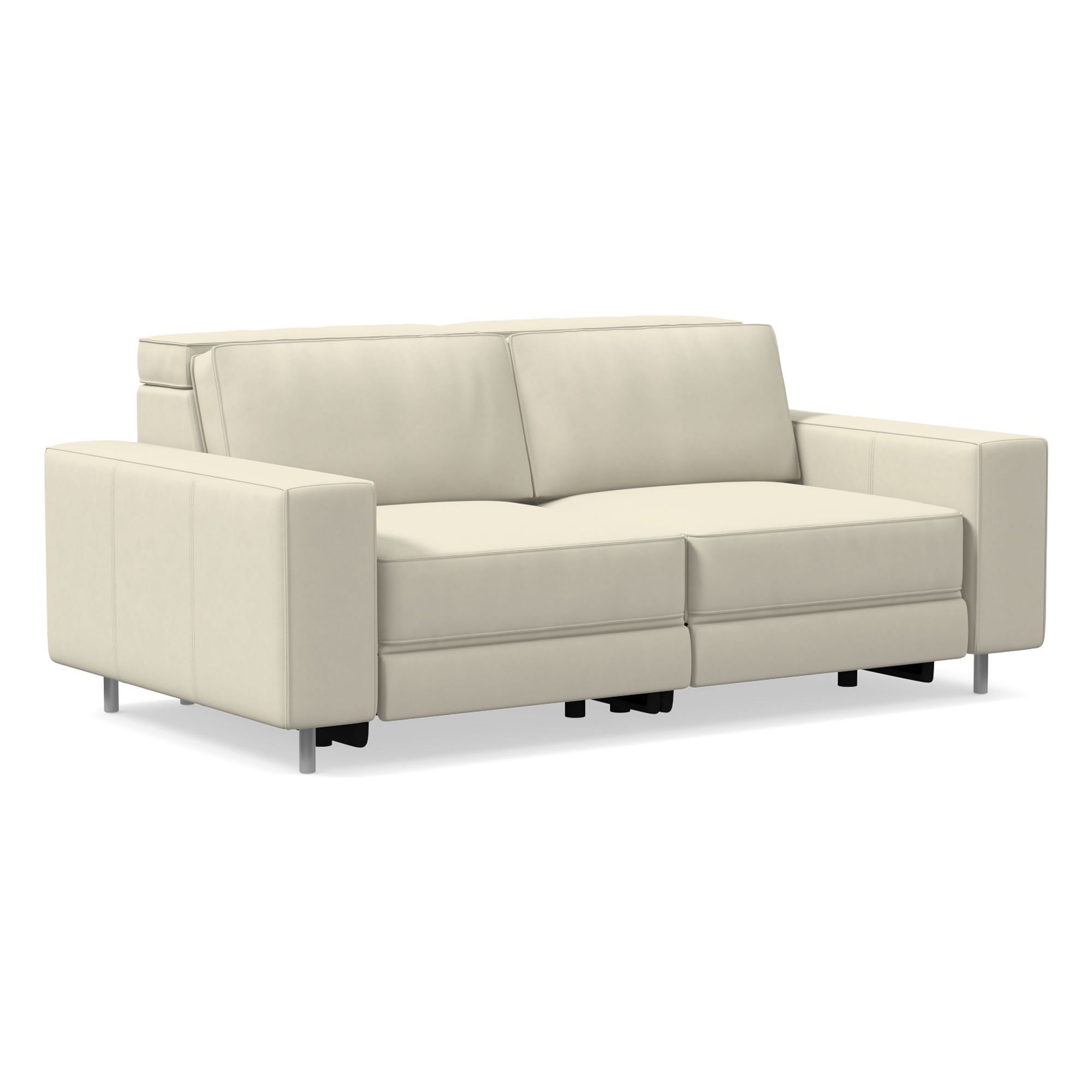 Axel Motion Reclining Leather Sofa (78") | West Elm