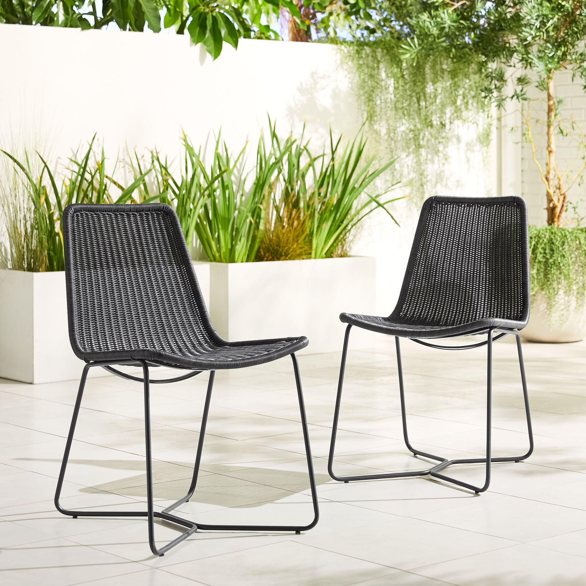 Slope Indoor/Outdoor Dining Chair | West Elm