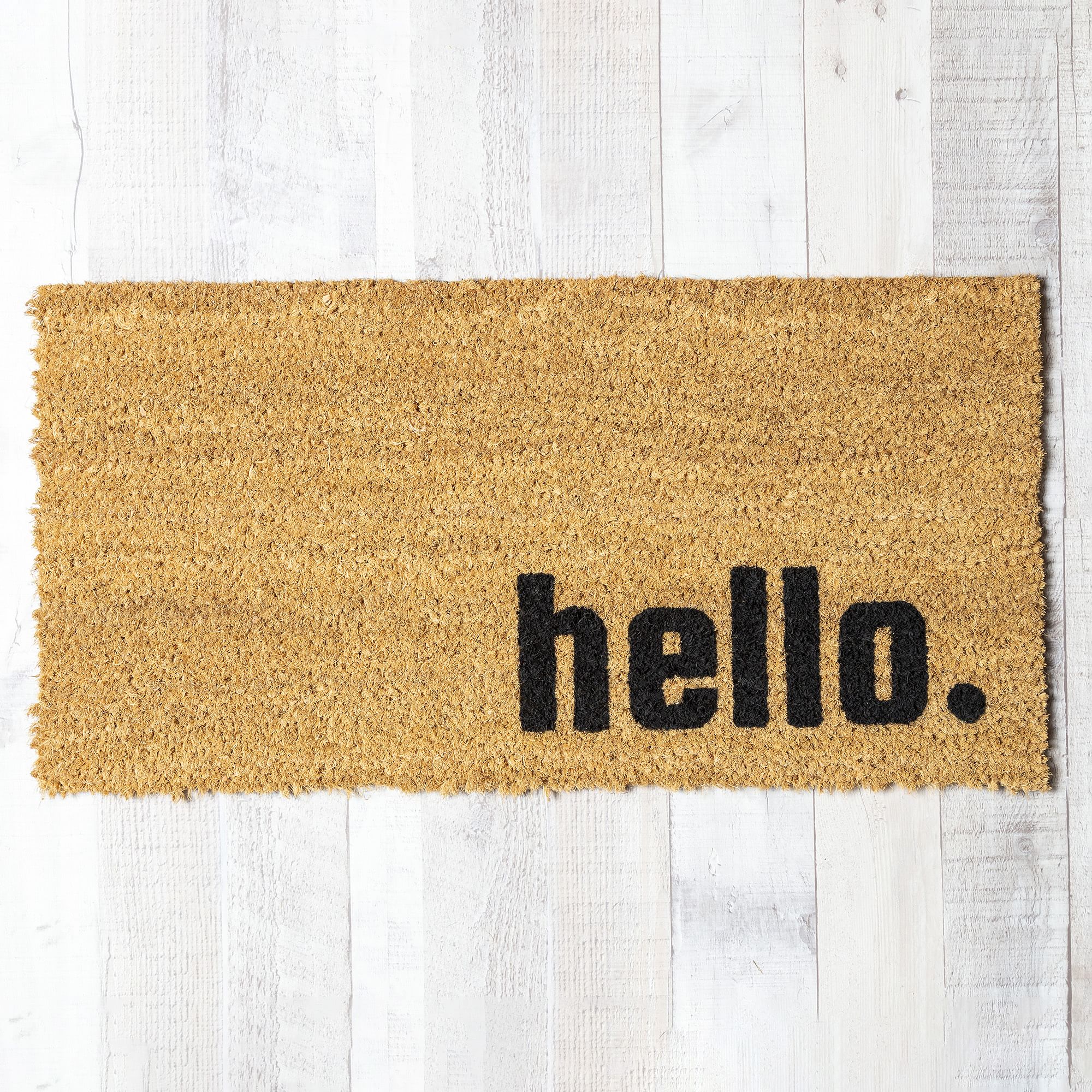 Nickel Designs Hand-Painted Mini Doormat