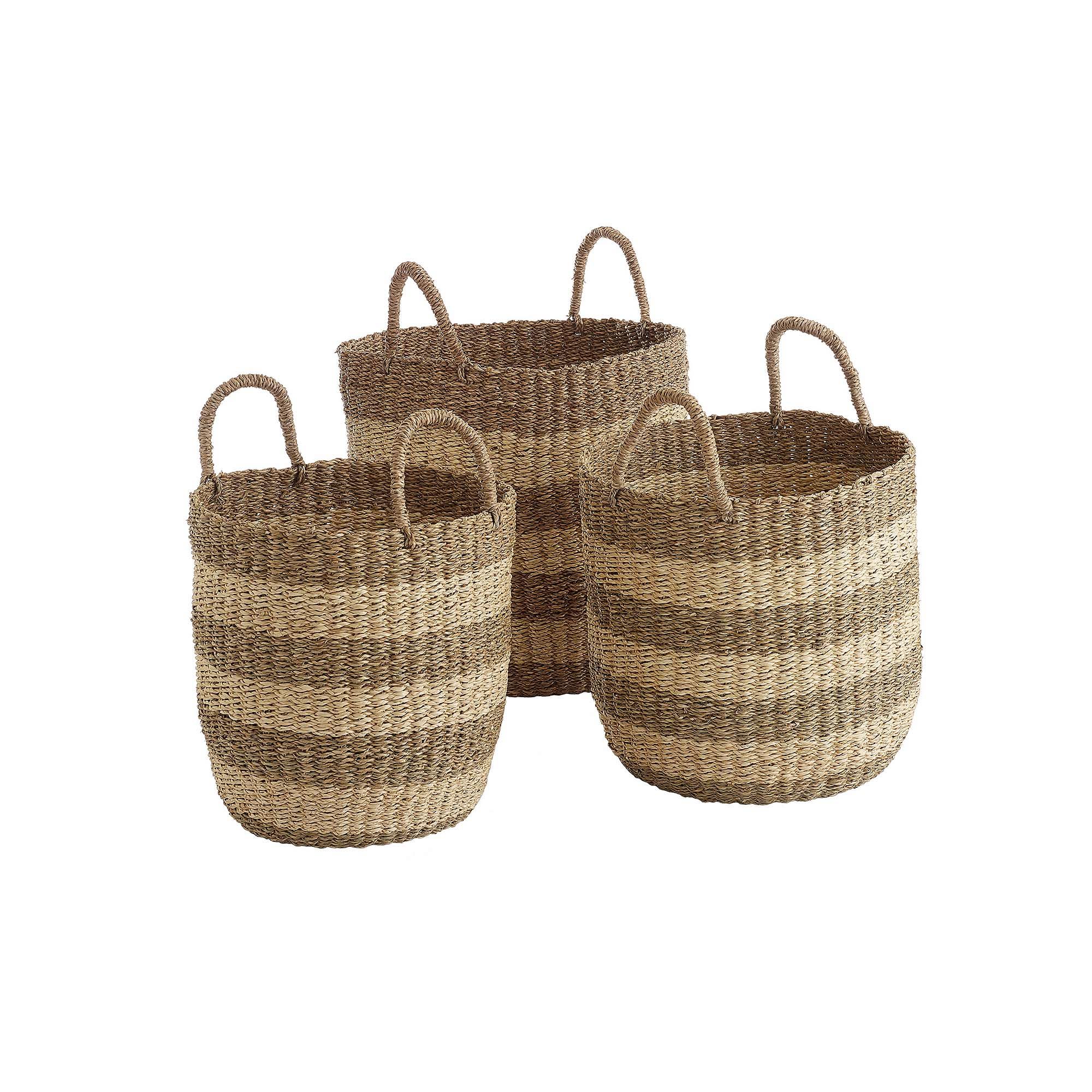 Camden Woven Baskets (Set of 3) | West Elm