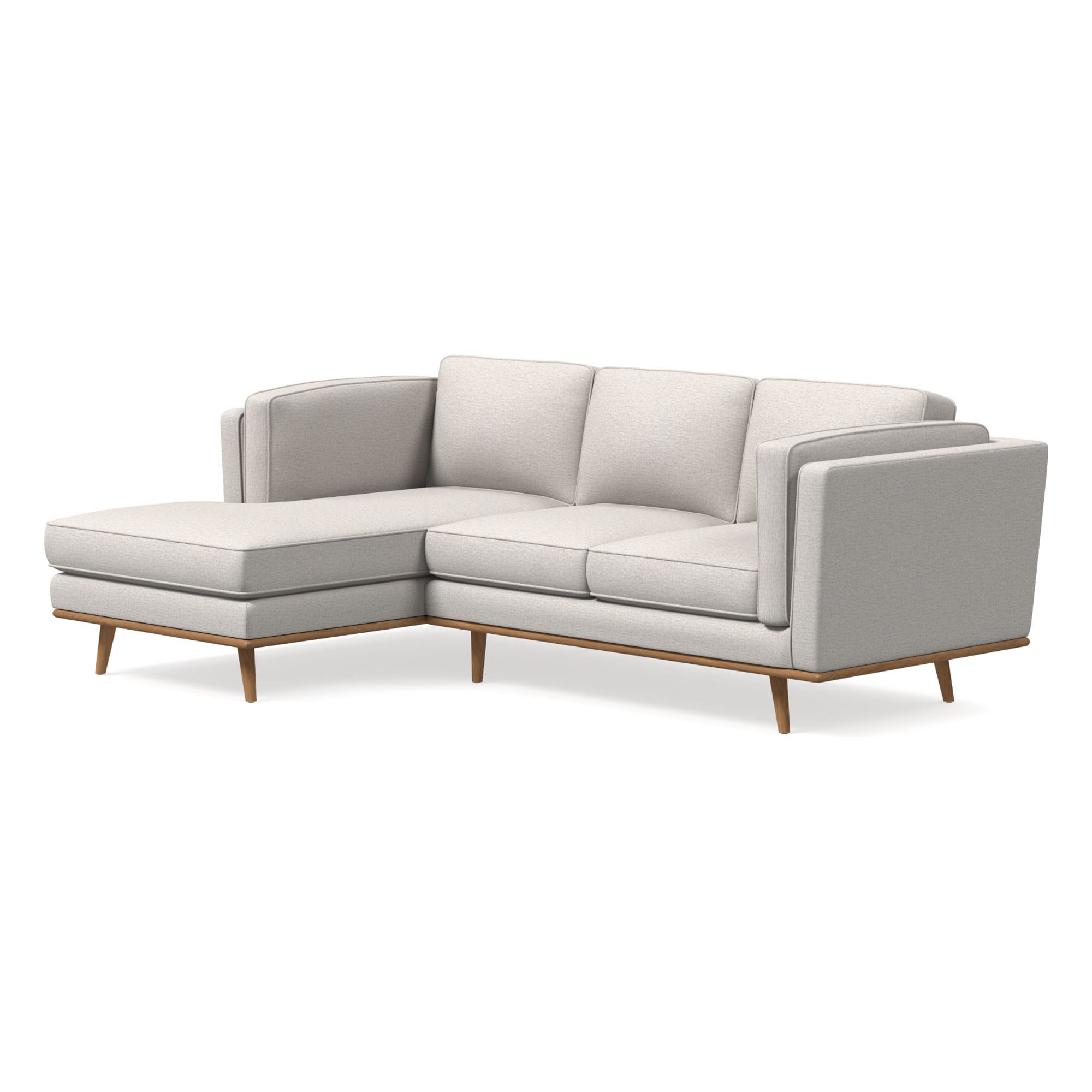 Zander 2 Piece Chaise Sectional | Sofa With West Elm