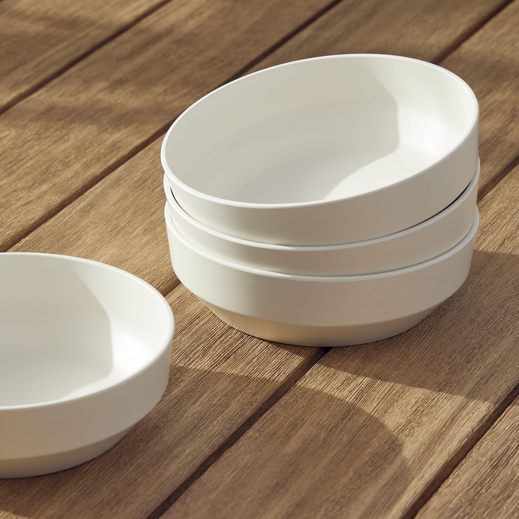 Modern Melamine Outdoor Pasta Bowl Sets | West Elm