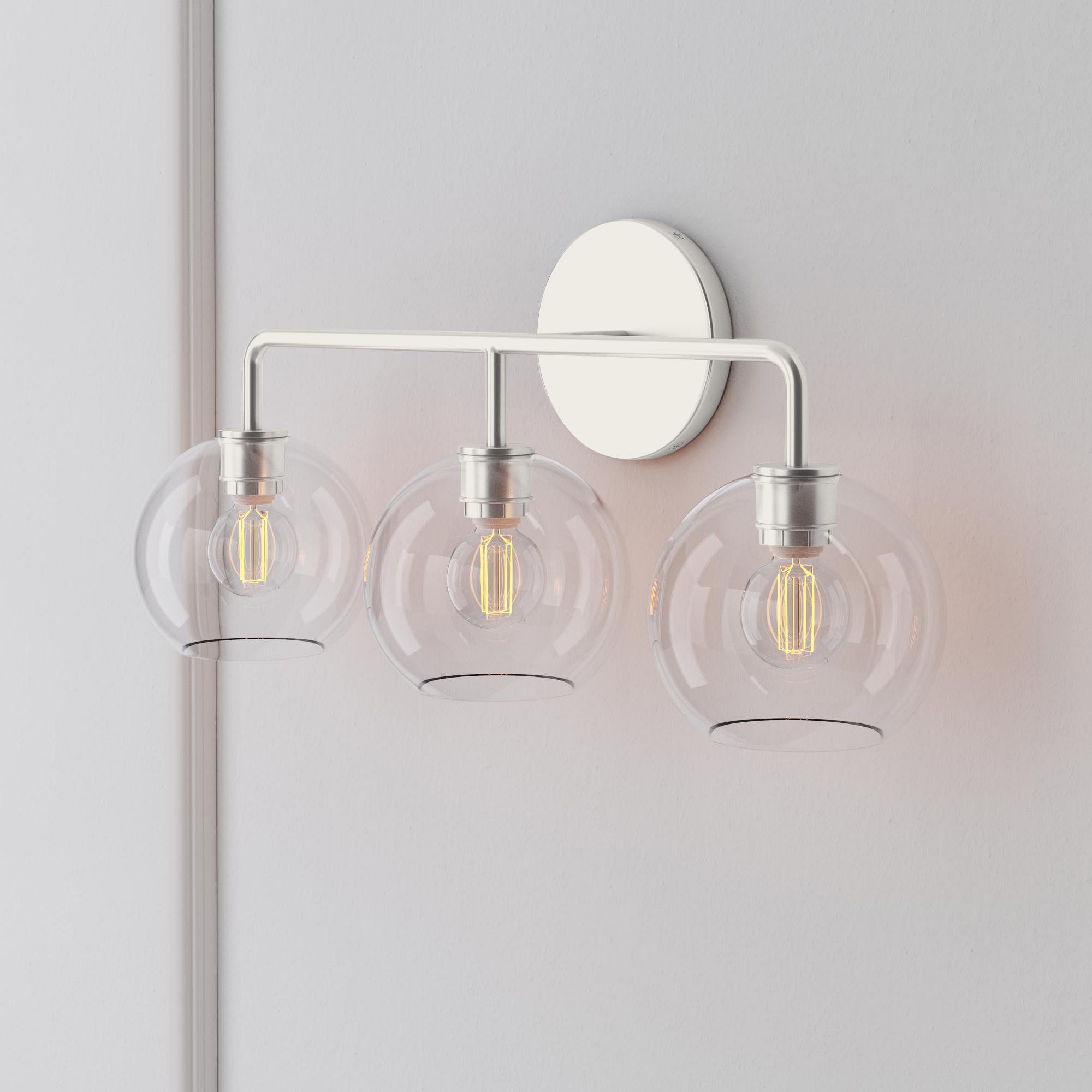 Sculptural 3-Light Globe Sconce | West Elm