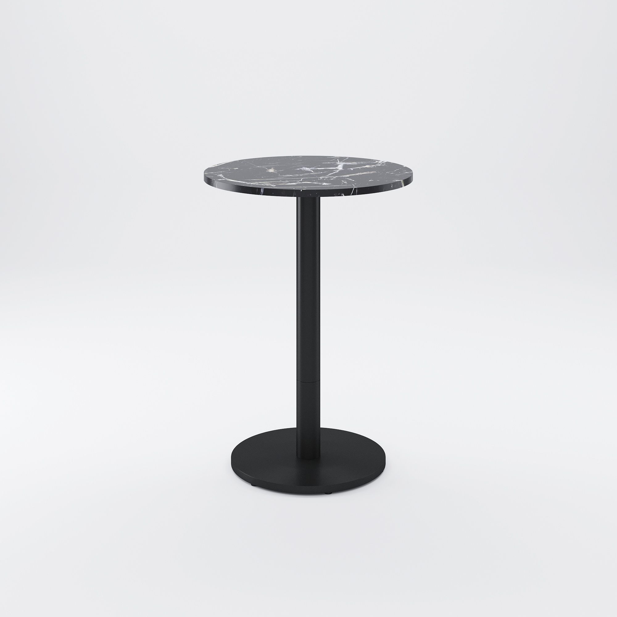 Orbit Bar Table - Faux Marble Round | West Elm