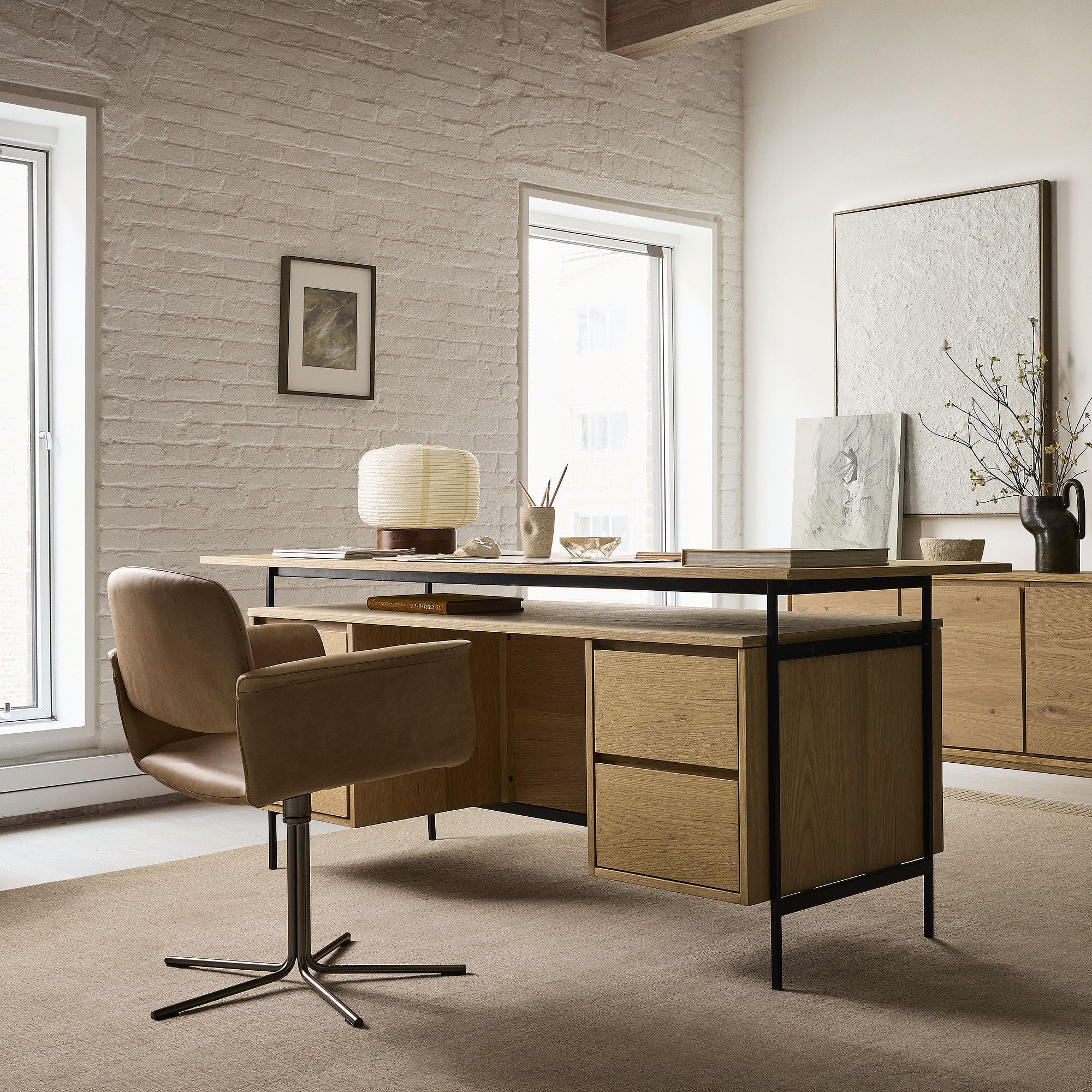 Pierce Executive Desk (72") | West Elm