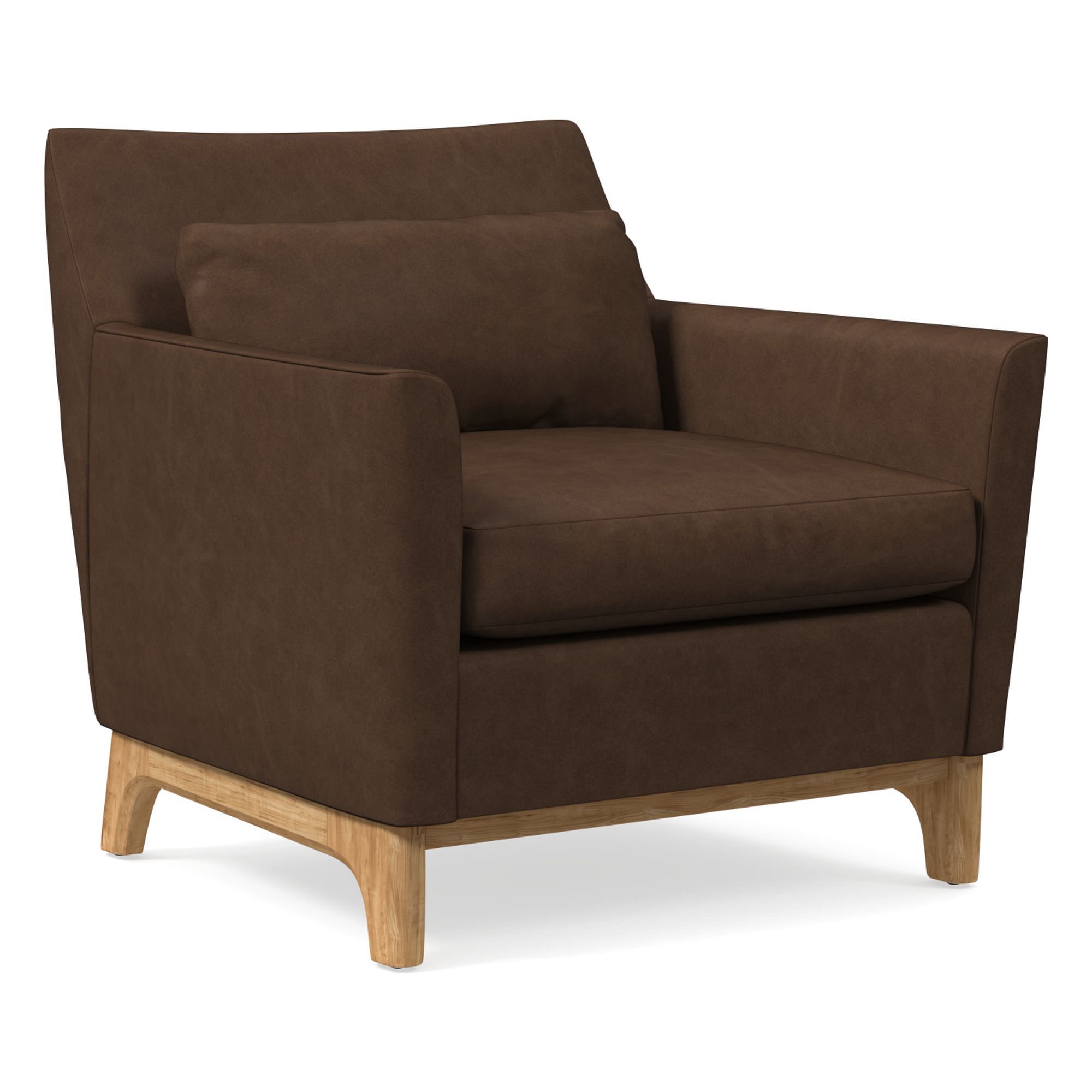 Harvey Leather Chair | West Elm