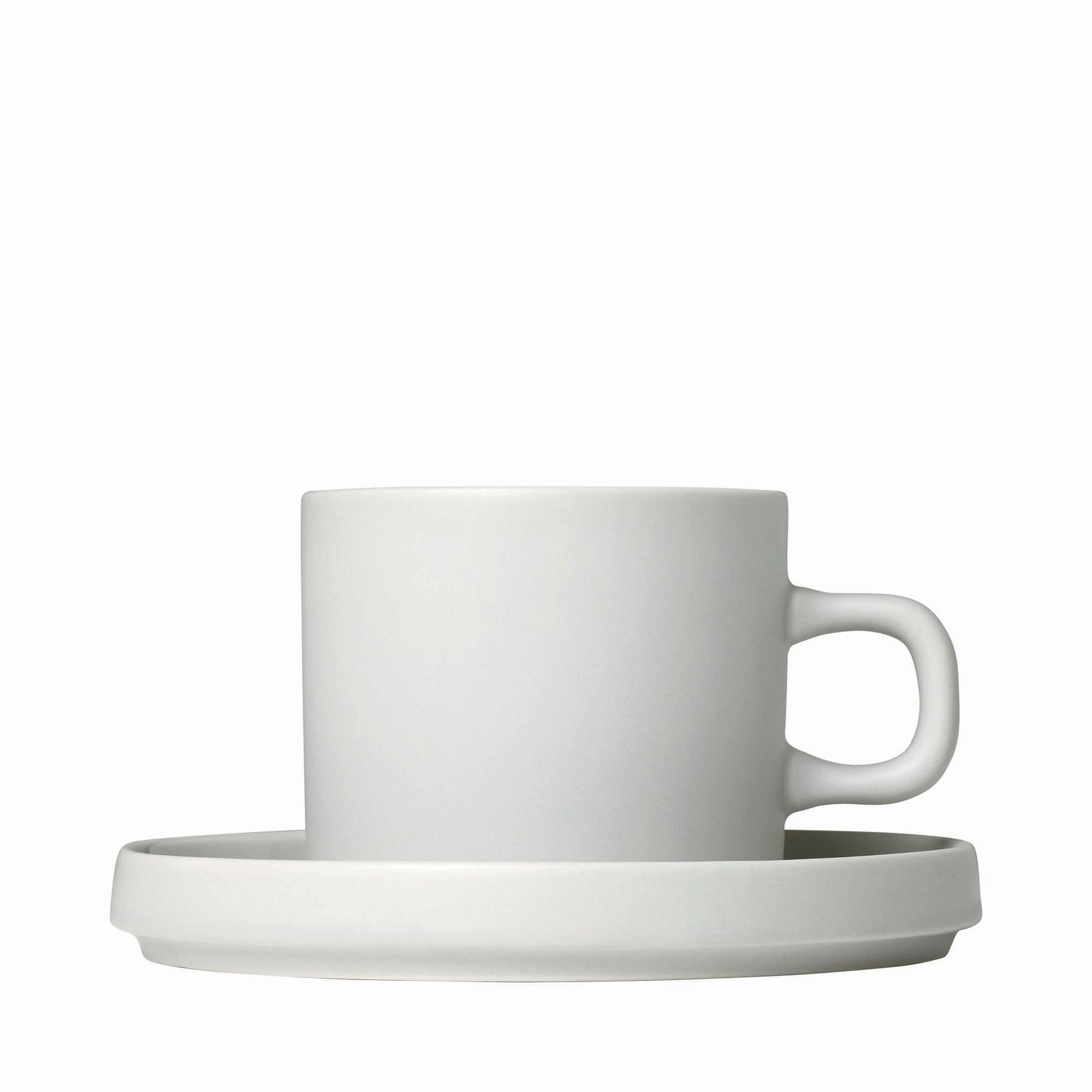 Blomus Pilar Coffee Cups w/ Saucers | West Elm