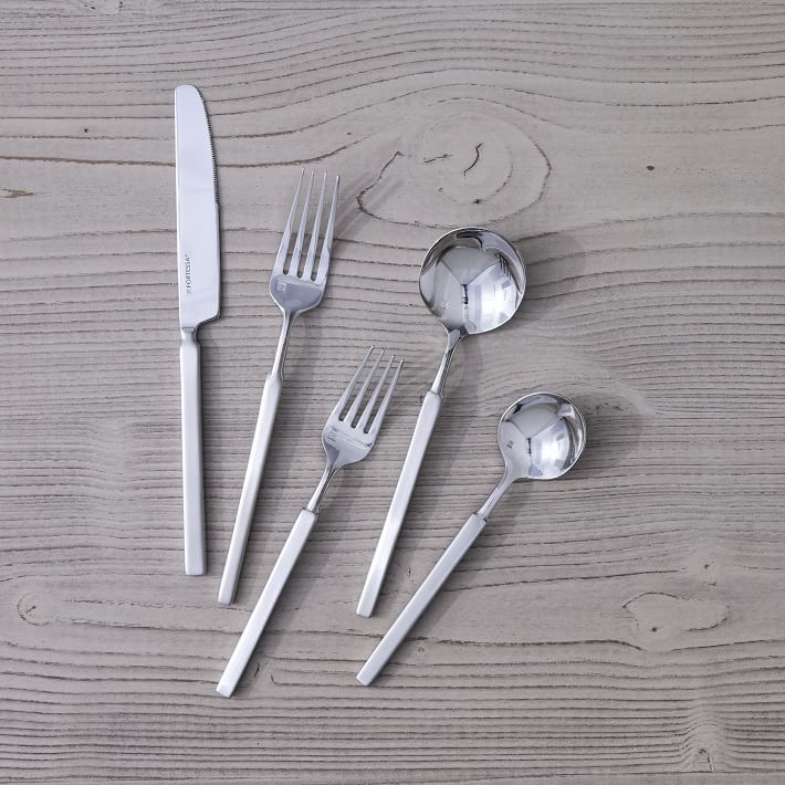 Jaxson Stainless Steel Flatware Set - Brushed Finish (20-Piece set)