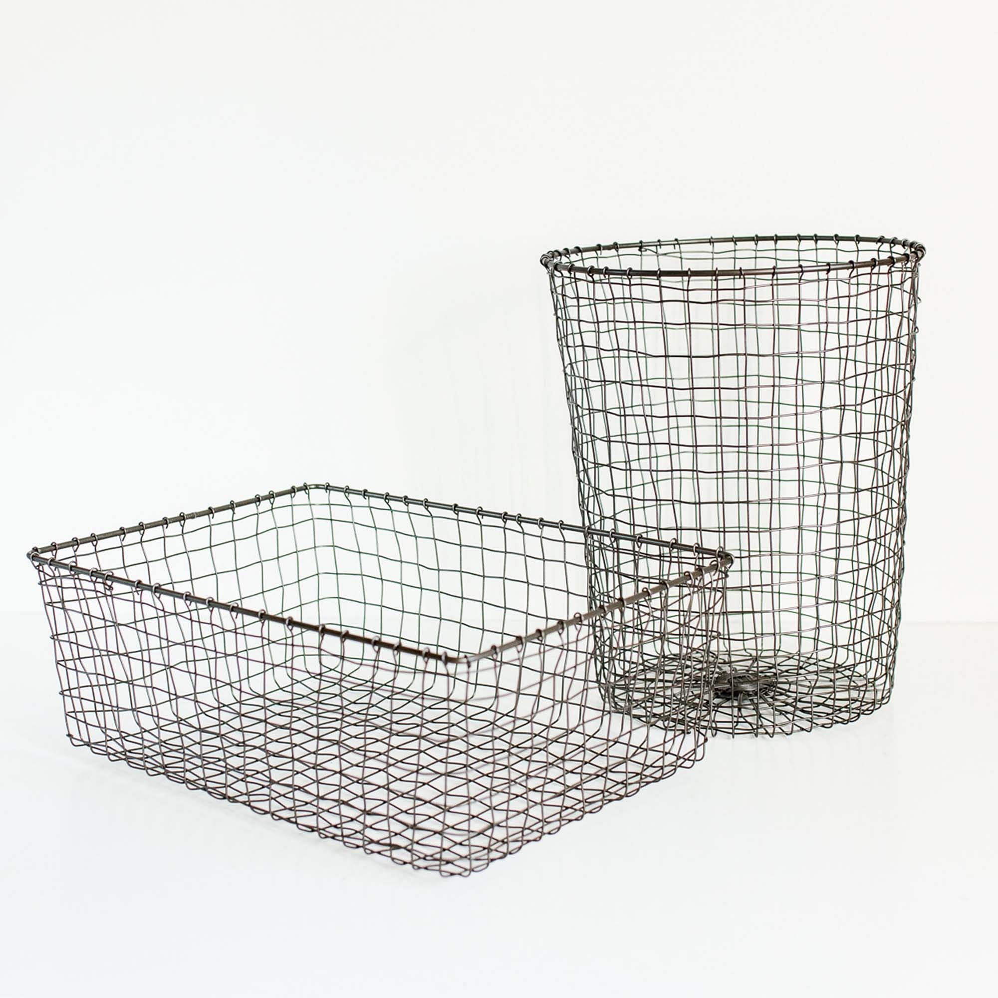 Cabo Metal Baskets | West Elm