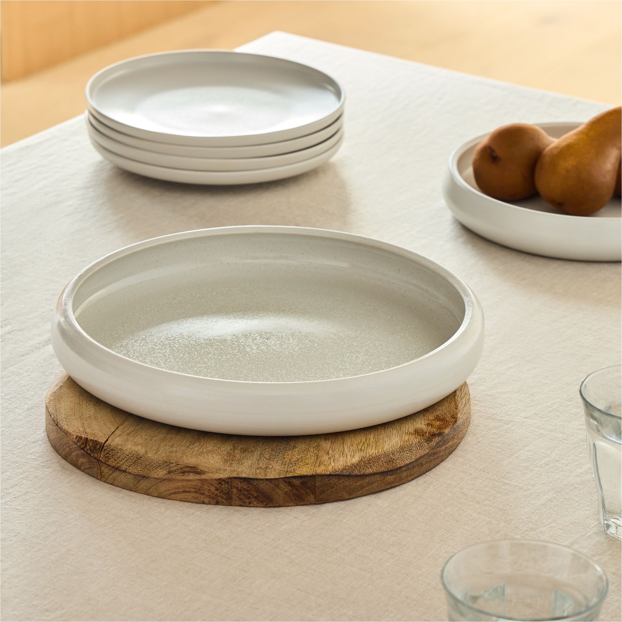 Cloud Terre Collection Arlo Serve Bowls | West Elm