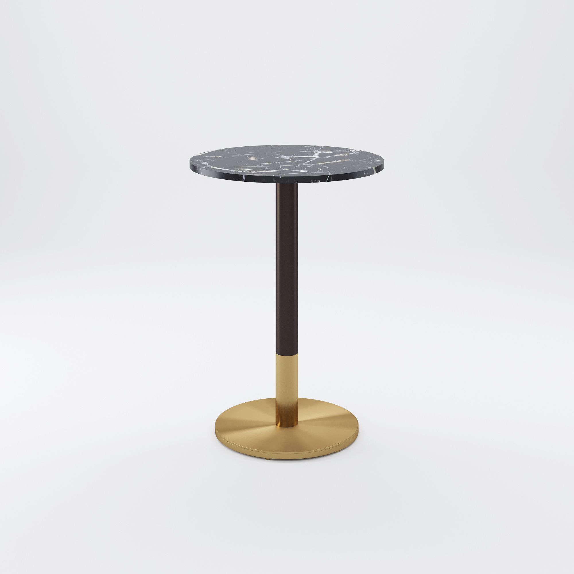 Orbit Bar Table - Faux Marble Round | West Elm