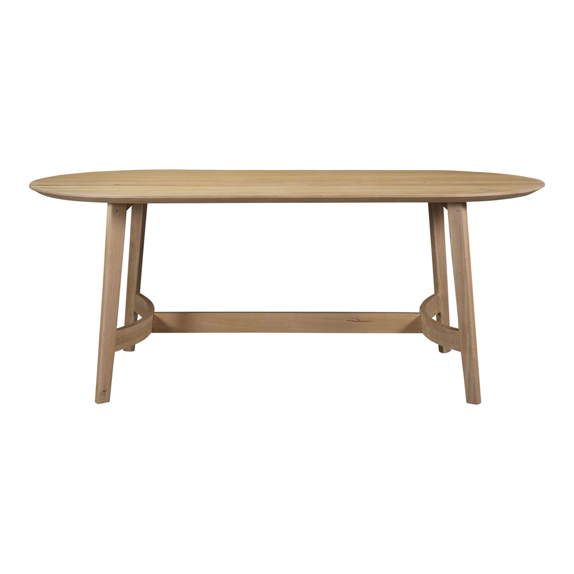 Solid Oak Oval Dining Table | West Elm