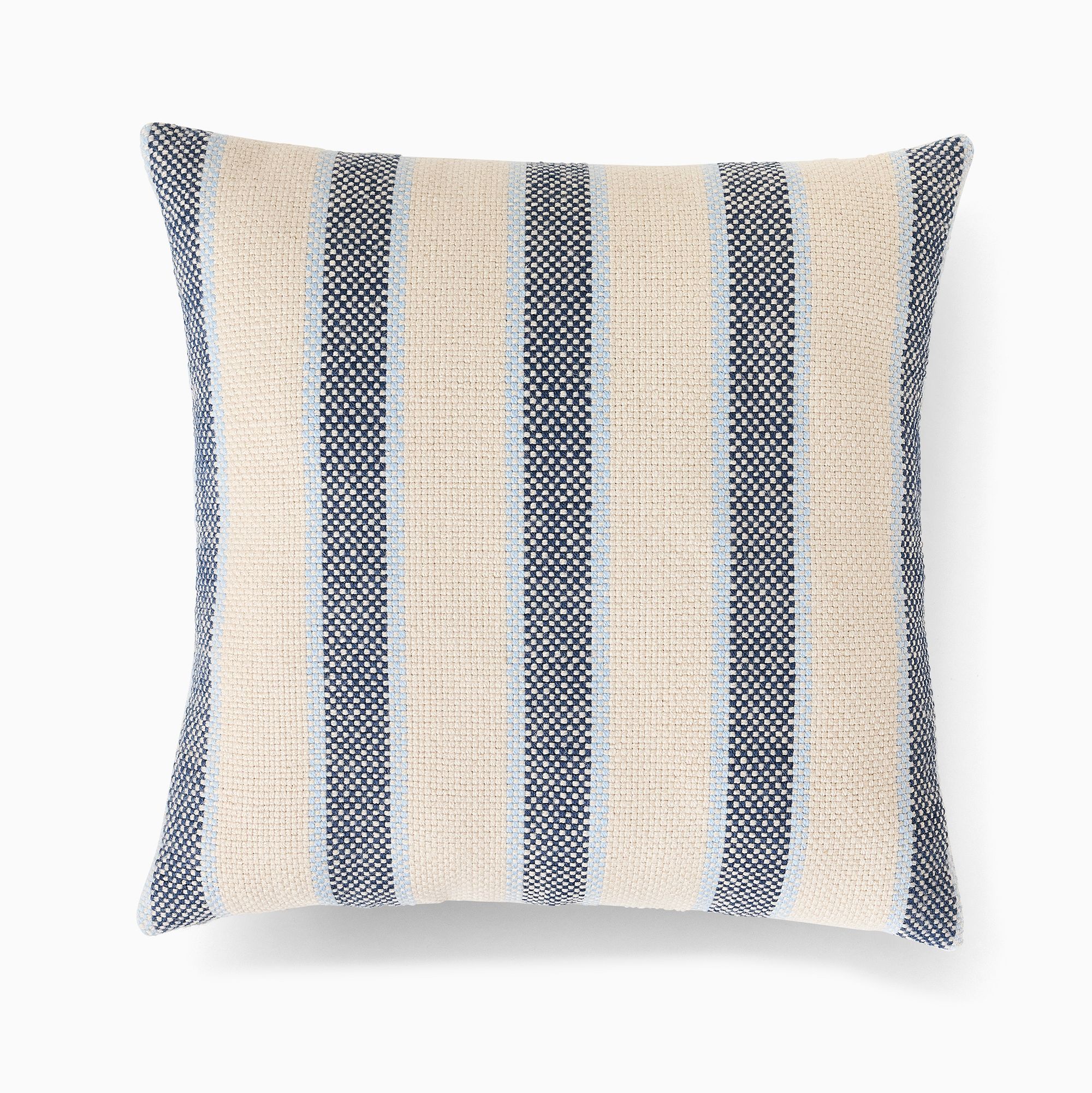 Outdoor Cabana Stripe Pillow | West Elm