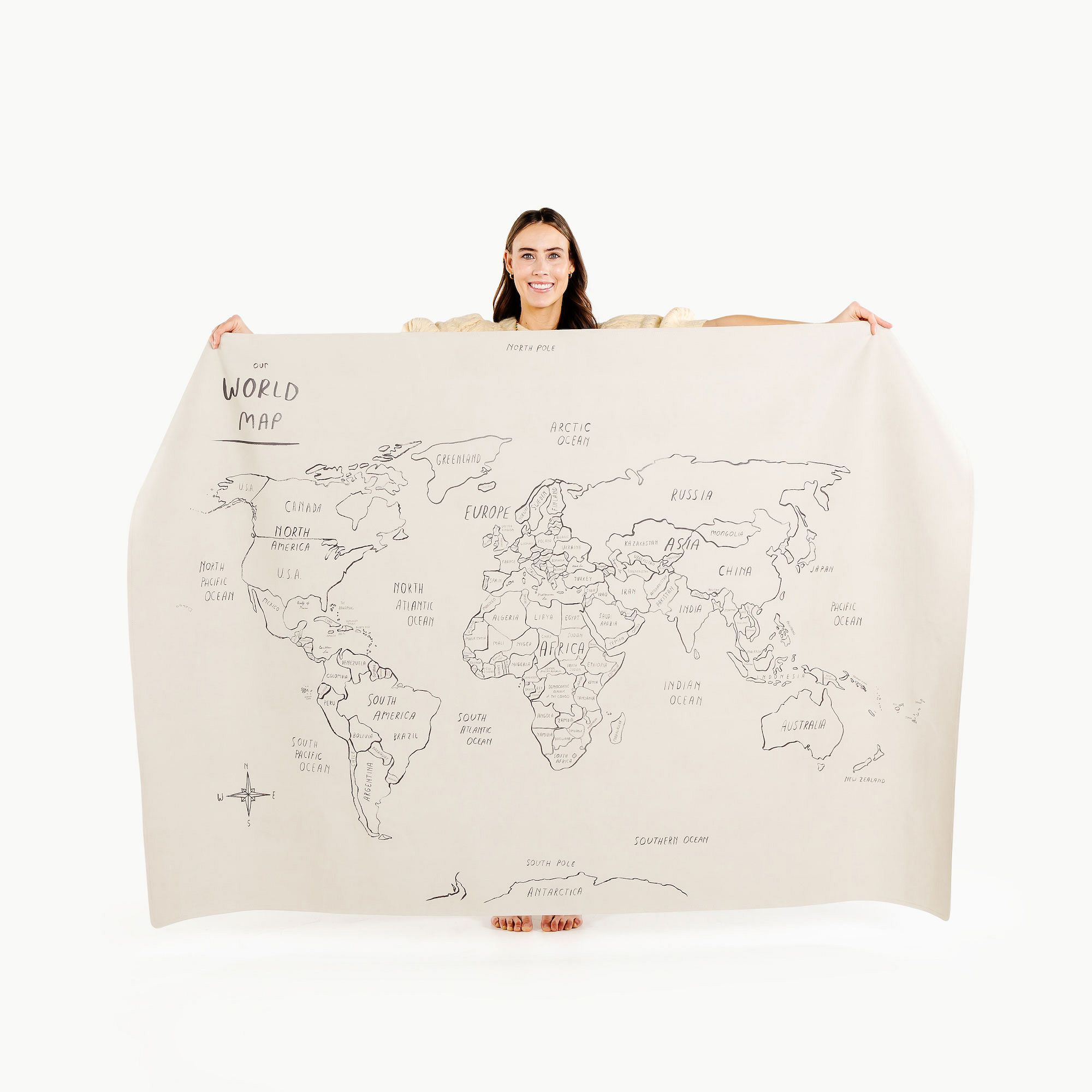 Gathre World Map Tapestry | West Elm