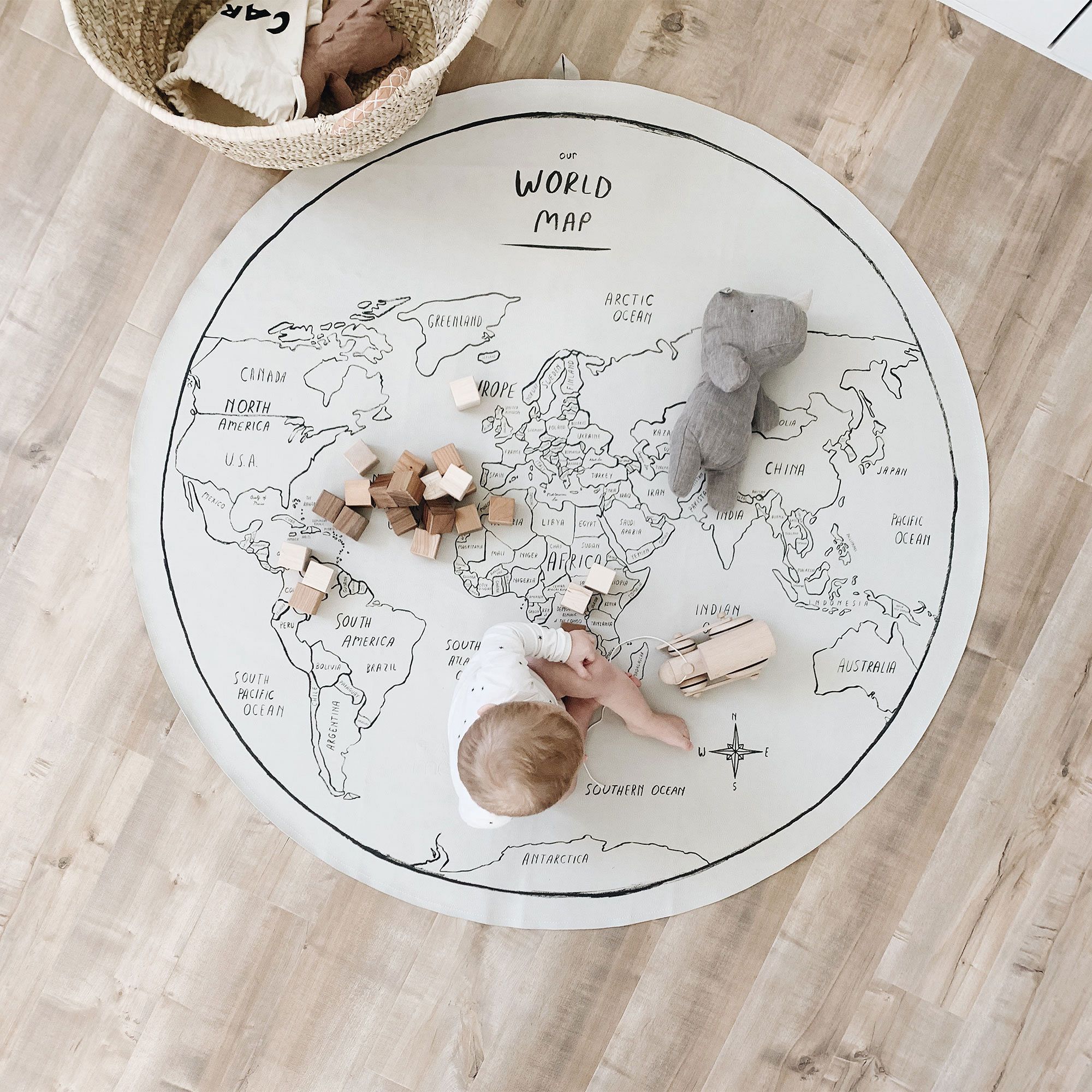 Gathre World Map Tapestry | West Elm