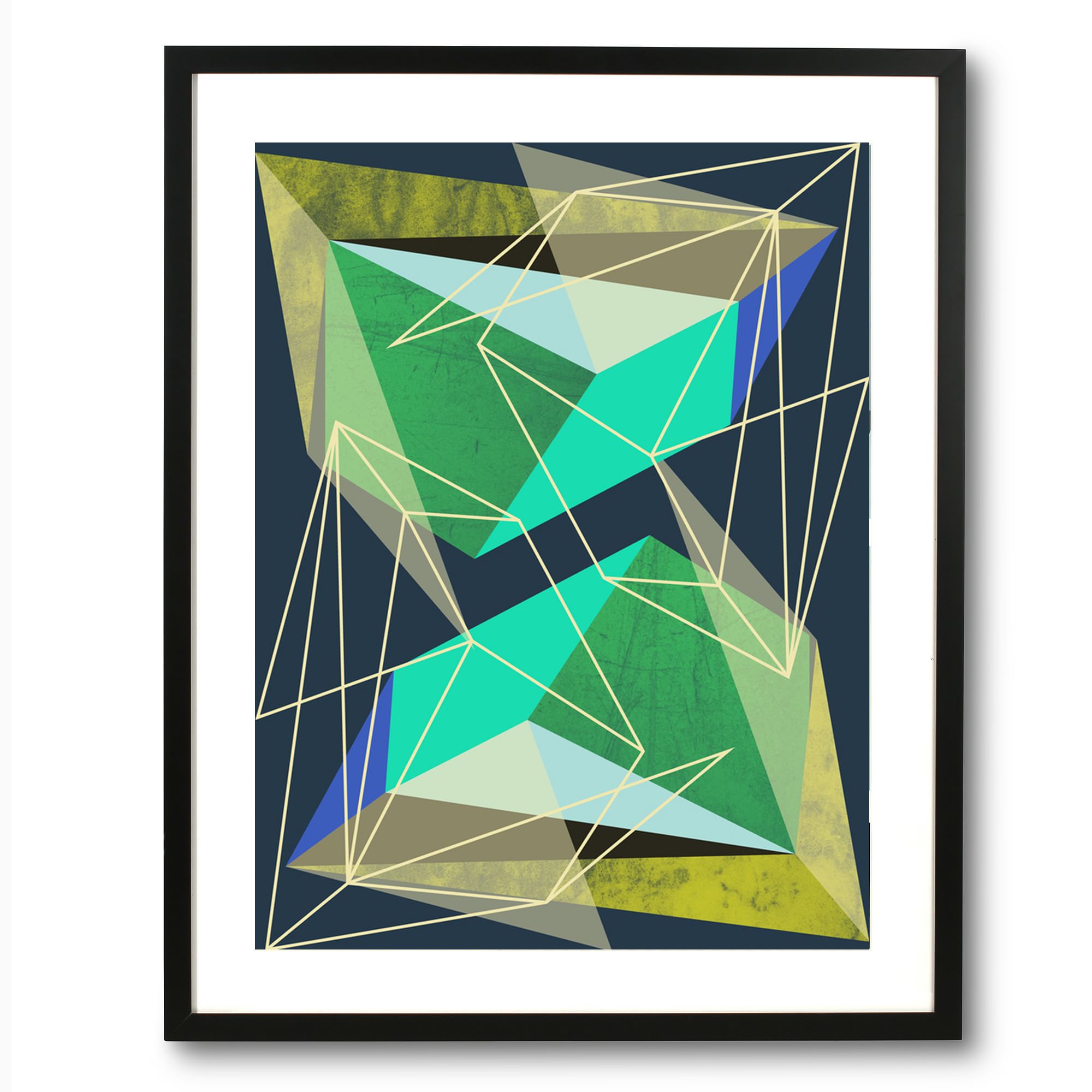 Colorblock VI Framed Wall Art by Susana Paz | West Elm