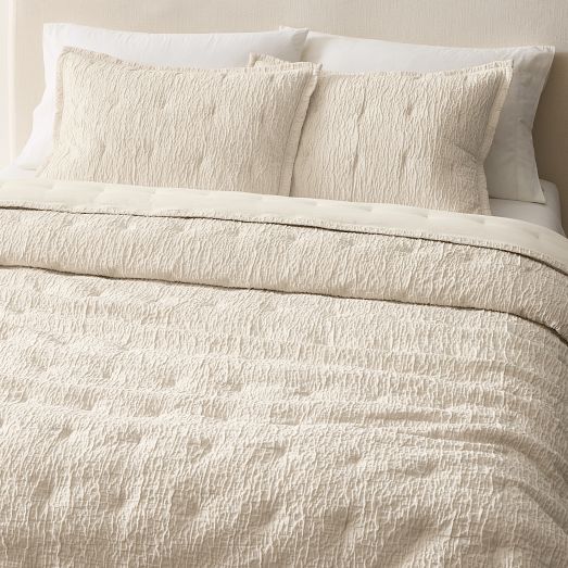 Lakeside Matelasse Comforter & Shams West Elm