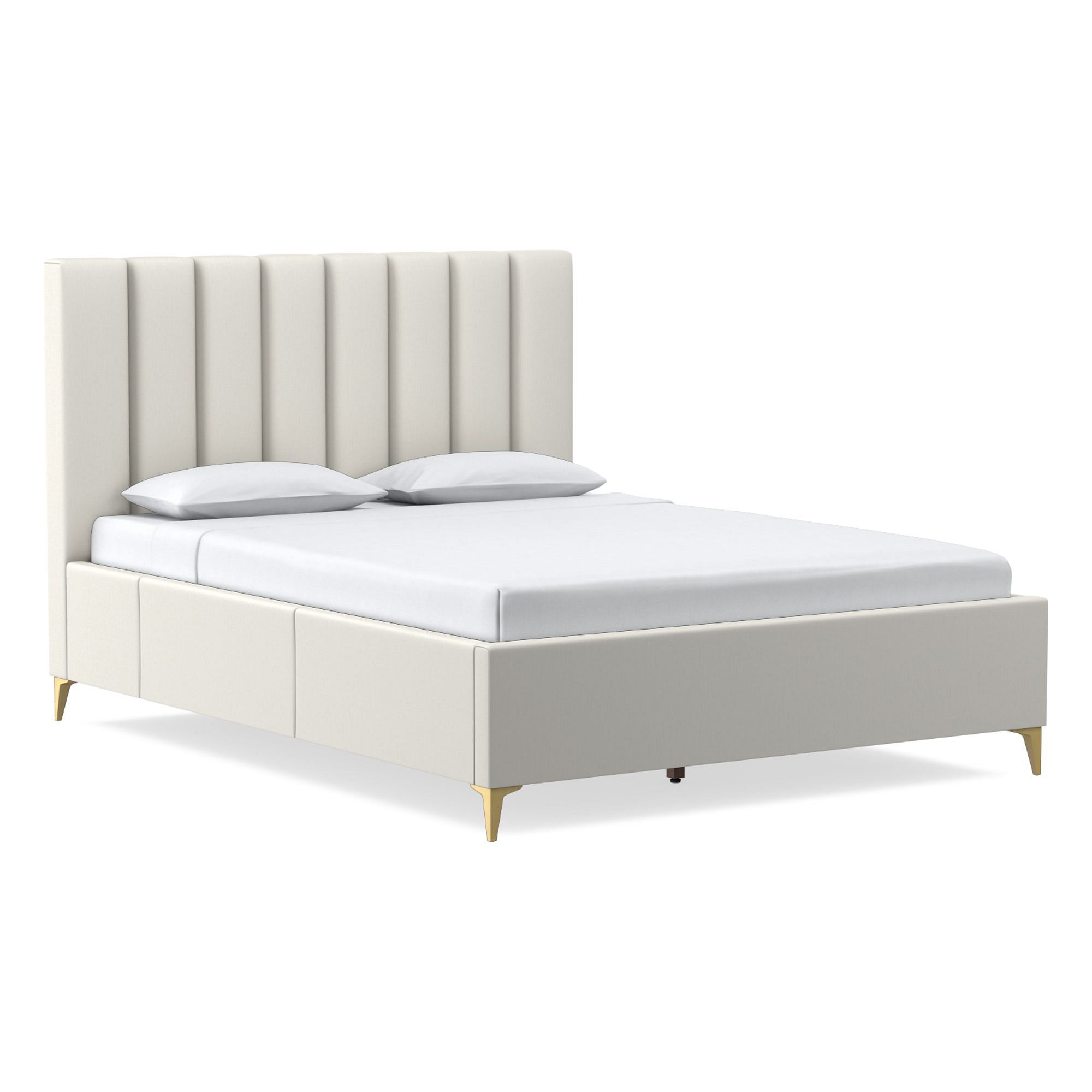 Emmett Channeled Side Storage Bed | West Elm