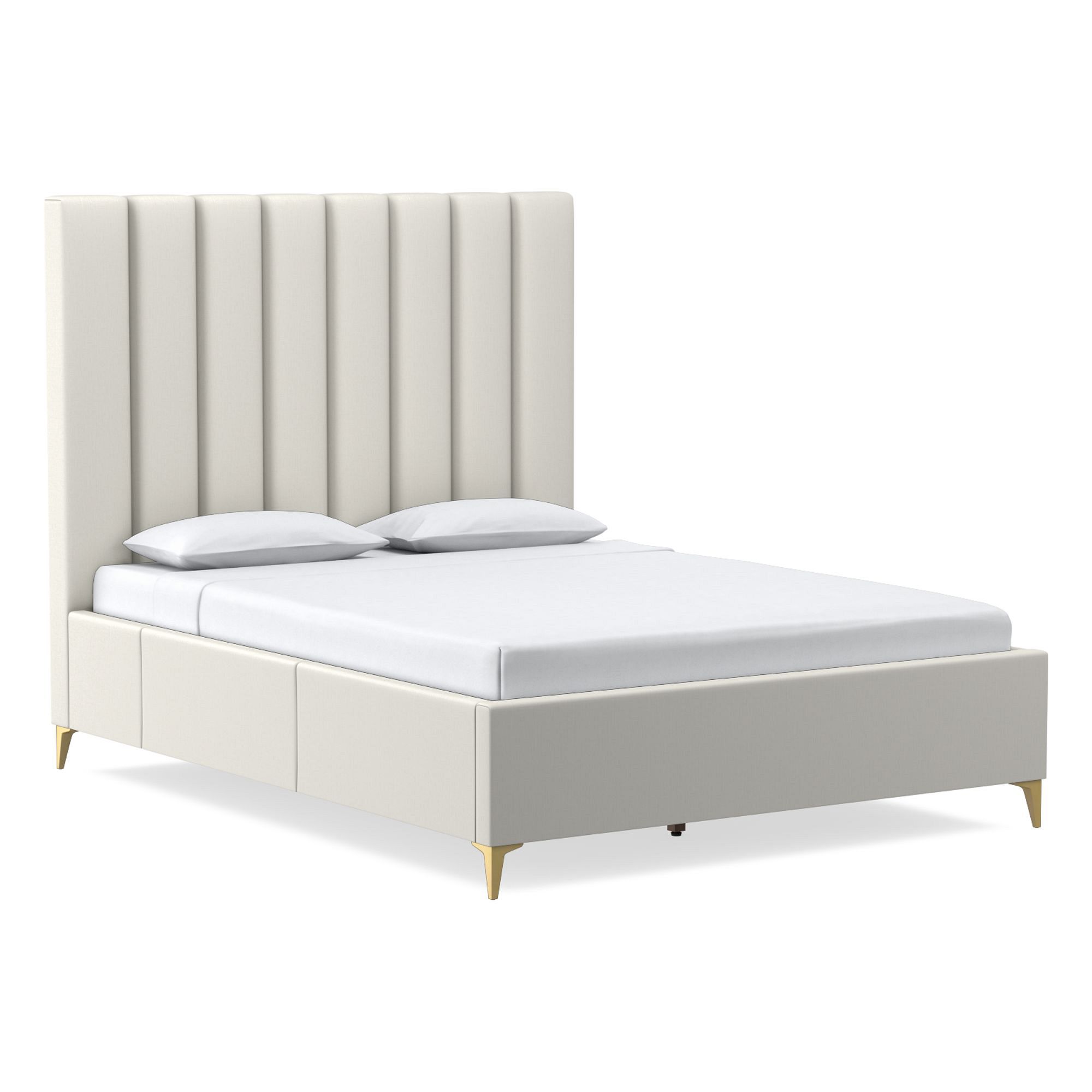 Emmett Channeled Side Storage Bed | West Elm