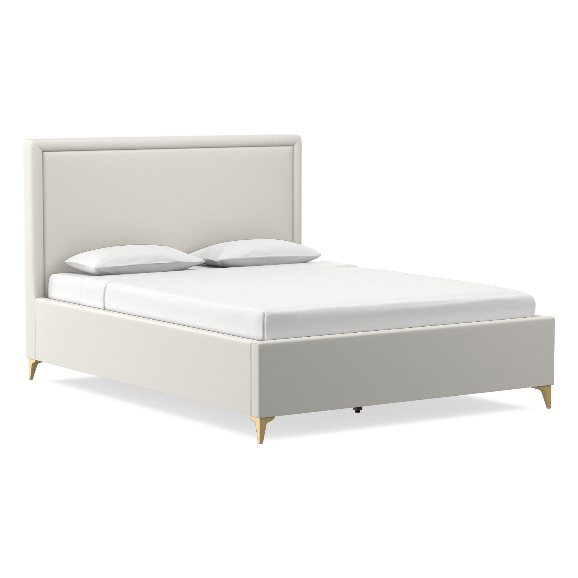 Emmett Nontufted Low Profile Bed | West Elm