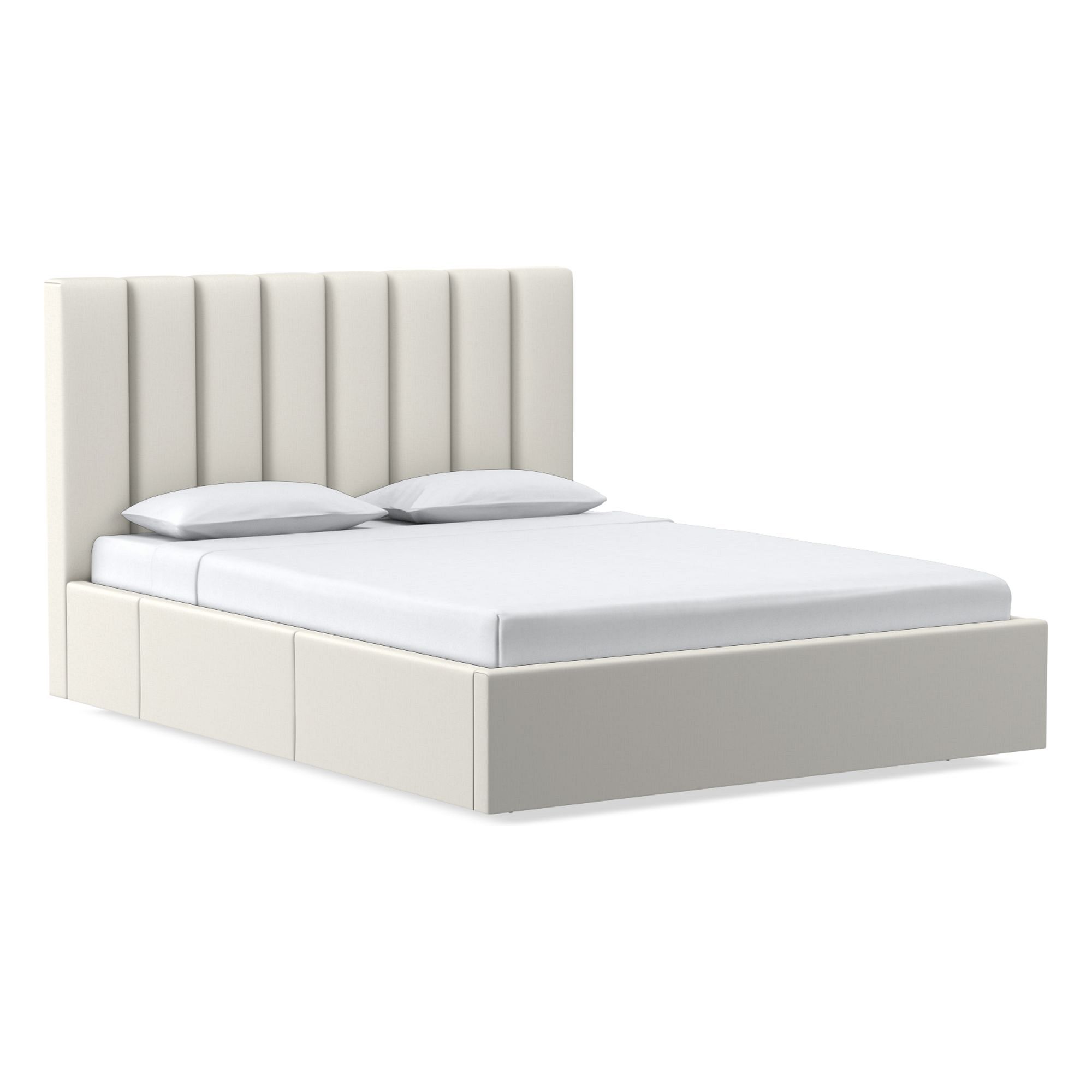 Emmett Channeled Side Storage Bed | West Elm