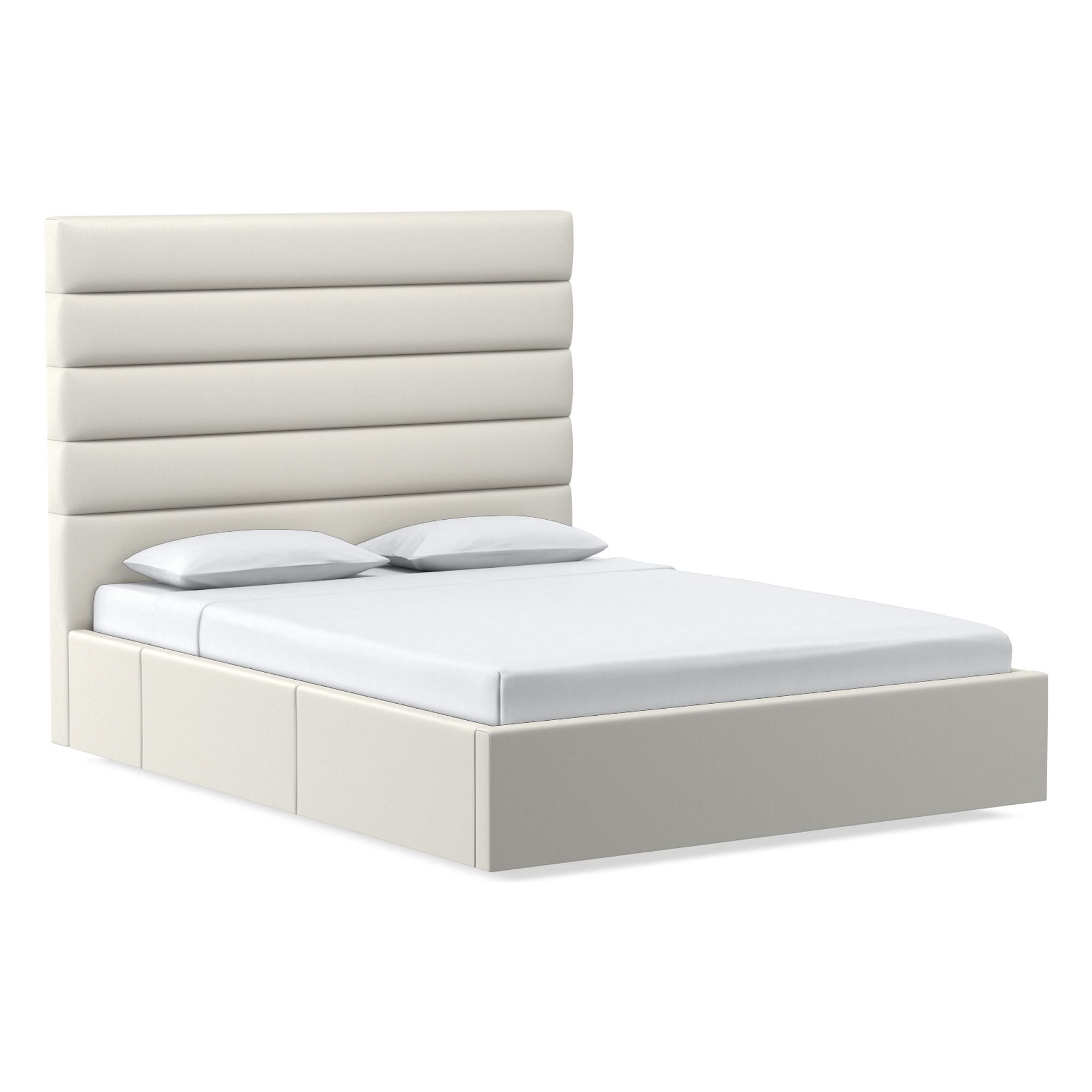 Emmett Channeled Side Storage Bed | West Elm