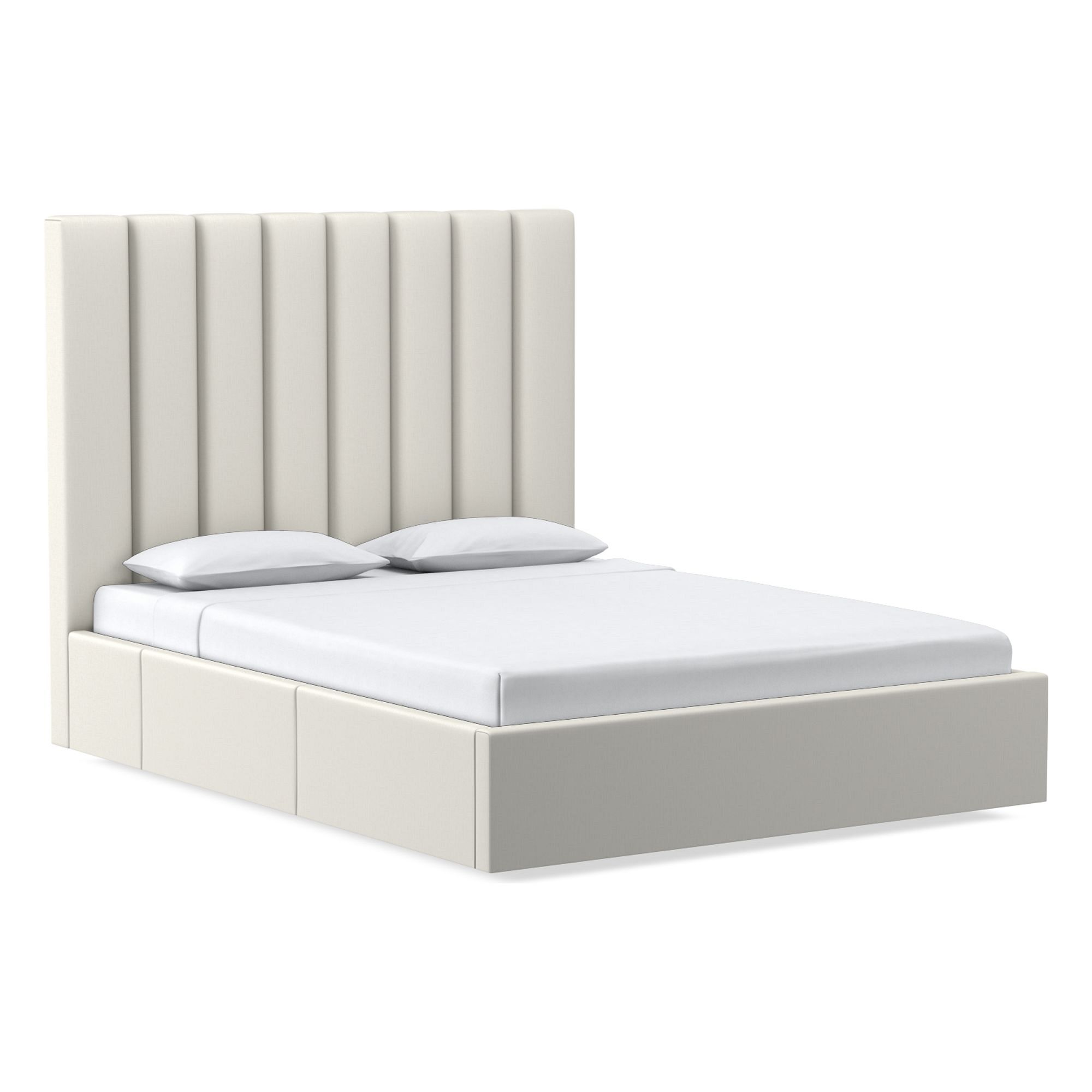 Emmett Channeled Side Storage Bed | West Elm