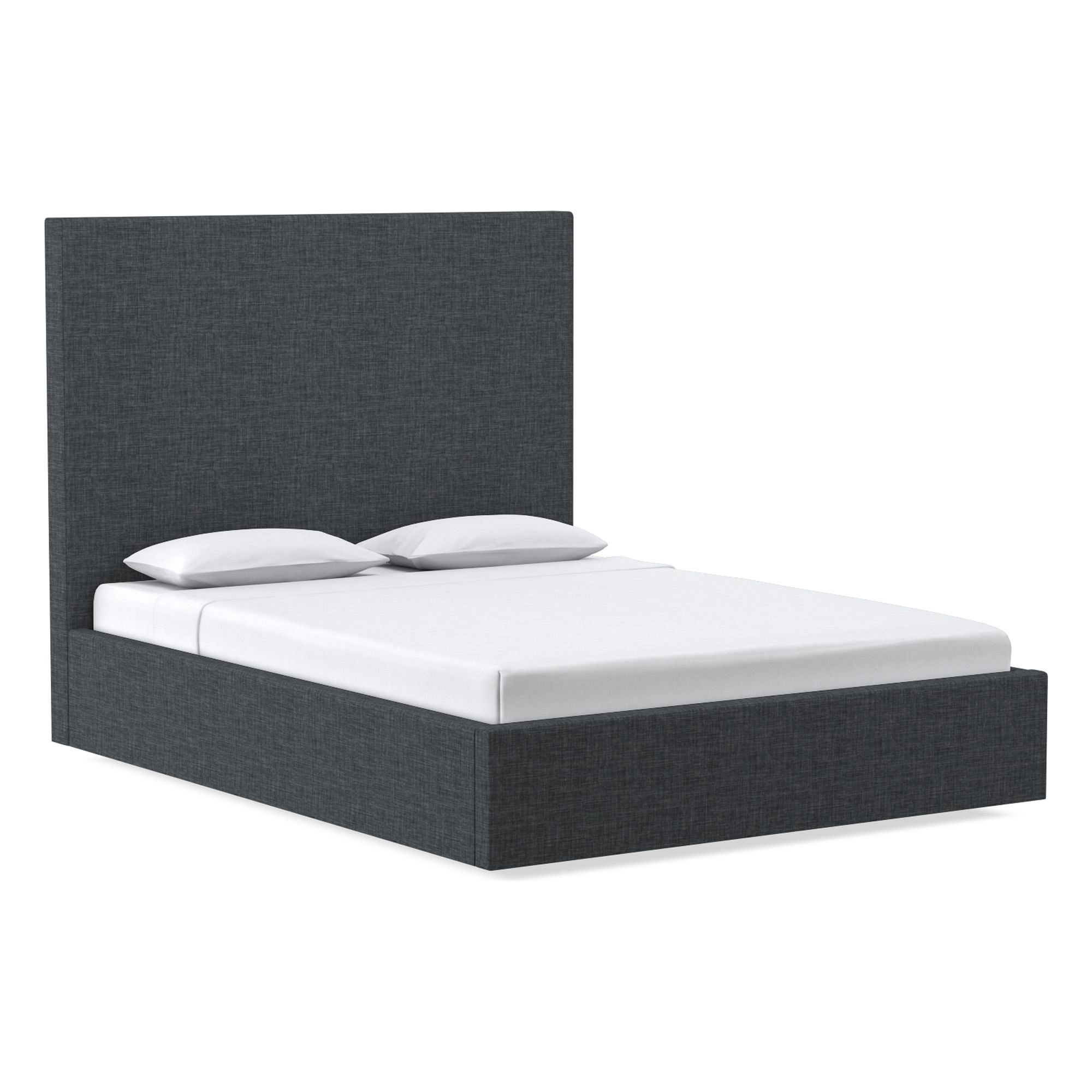 Emmett Nontufted Low Profile Bed | West Elm