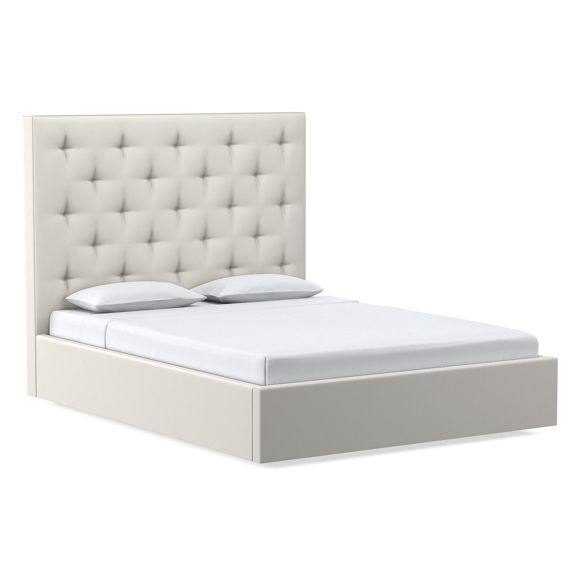 Emmett Tufted Low Profile Bed | West Elm