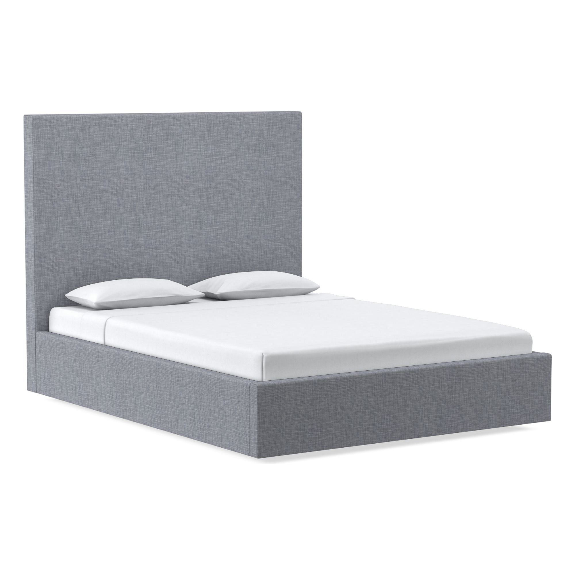 Emmett Nontufted Low Profile Bed | West Elm