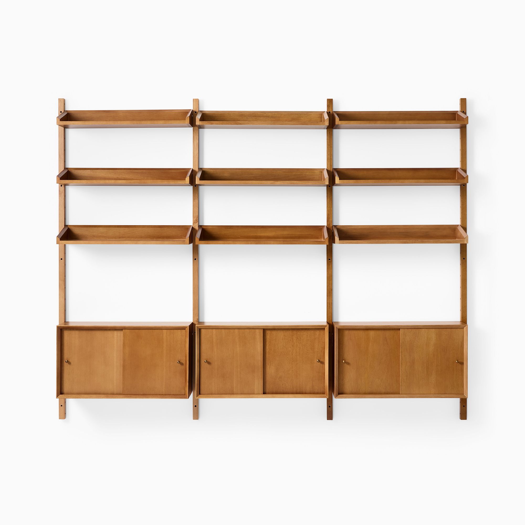 Mid-Century Modular Storage Bookshelf | West Elm