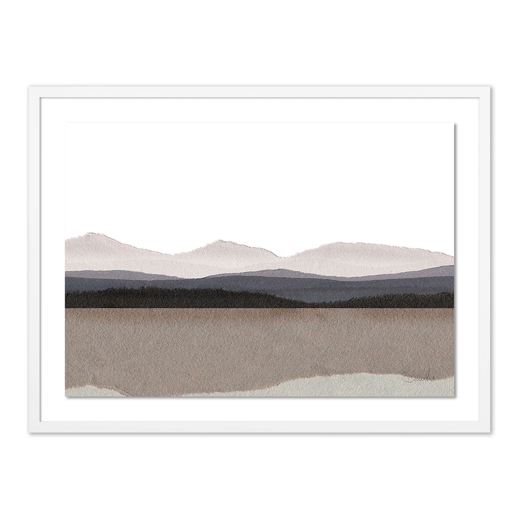 Paper Land Framed Wall Art by Dan Hobday | West Elm