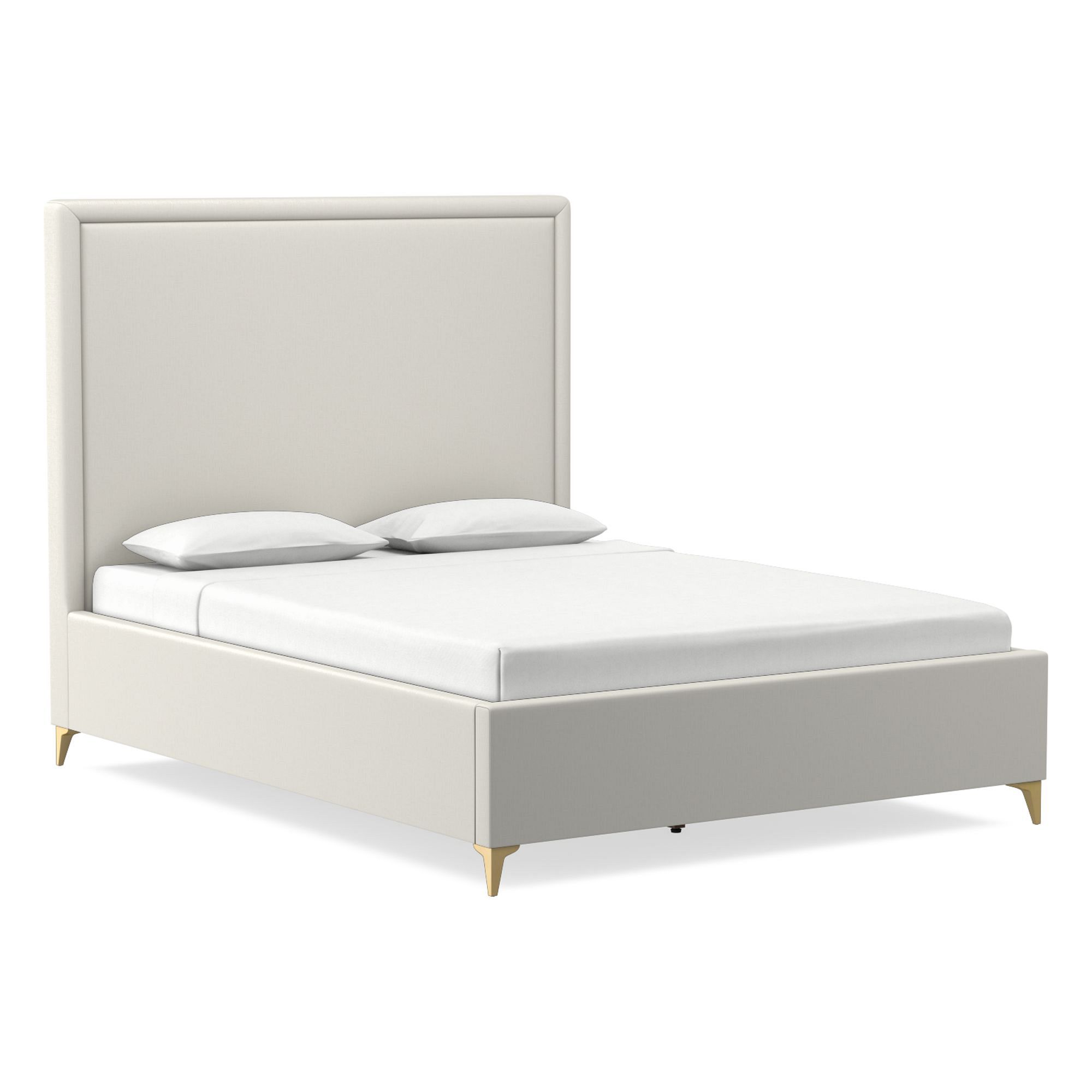 Emmett Nontufted Low Profile Bed | West Elm