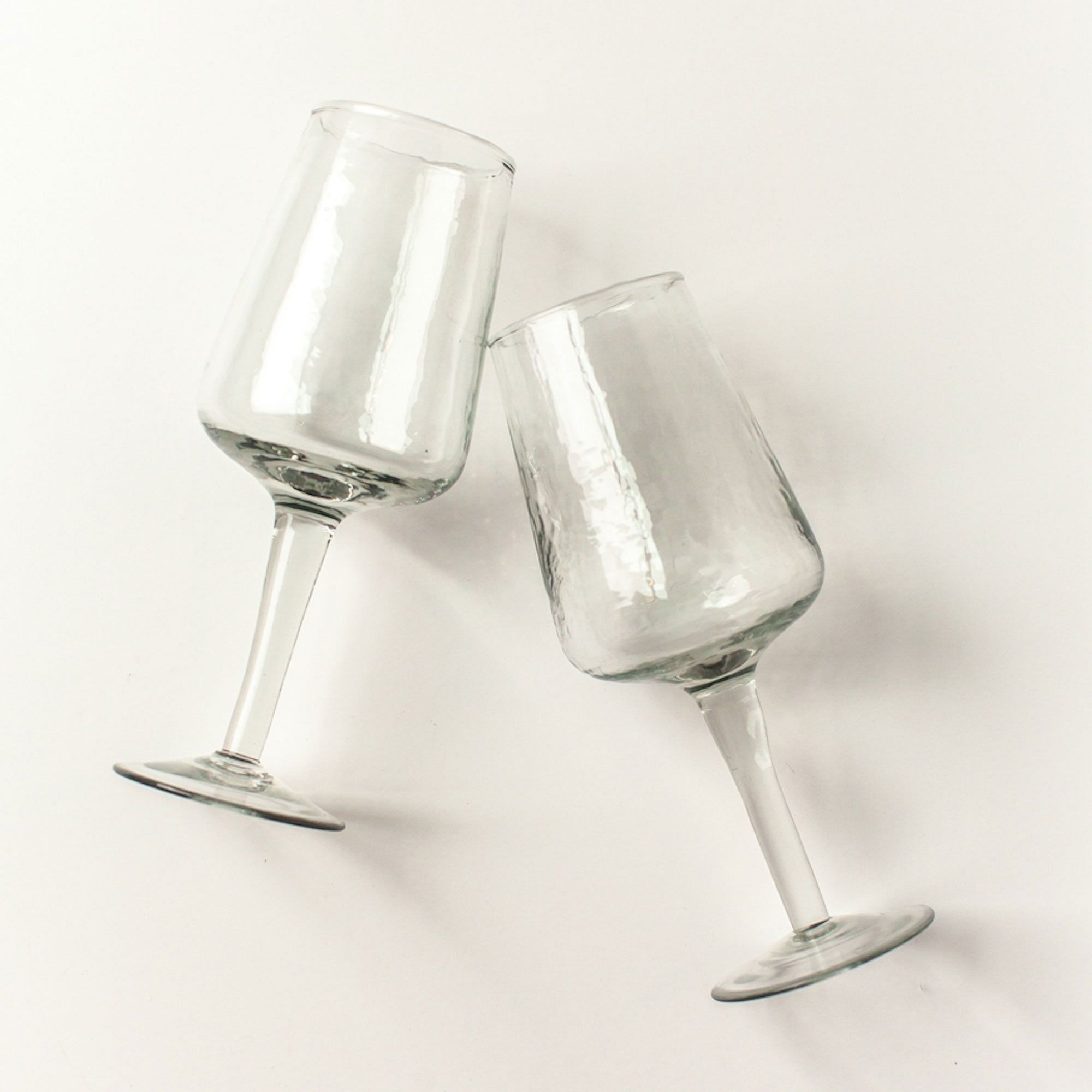 Creative Women Hammered Glassware (Set of 4) | West Elm