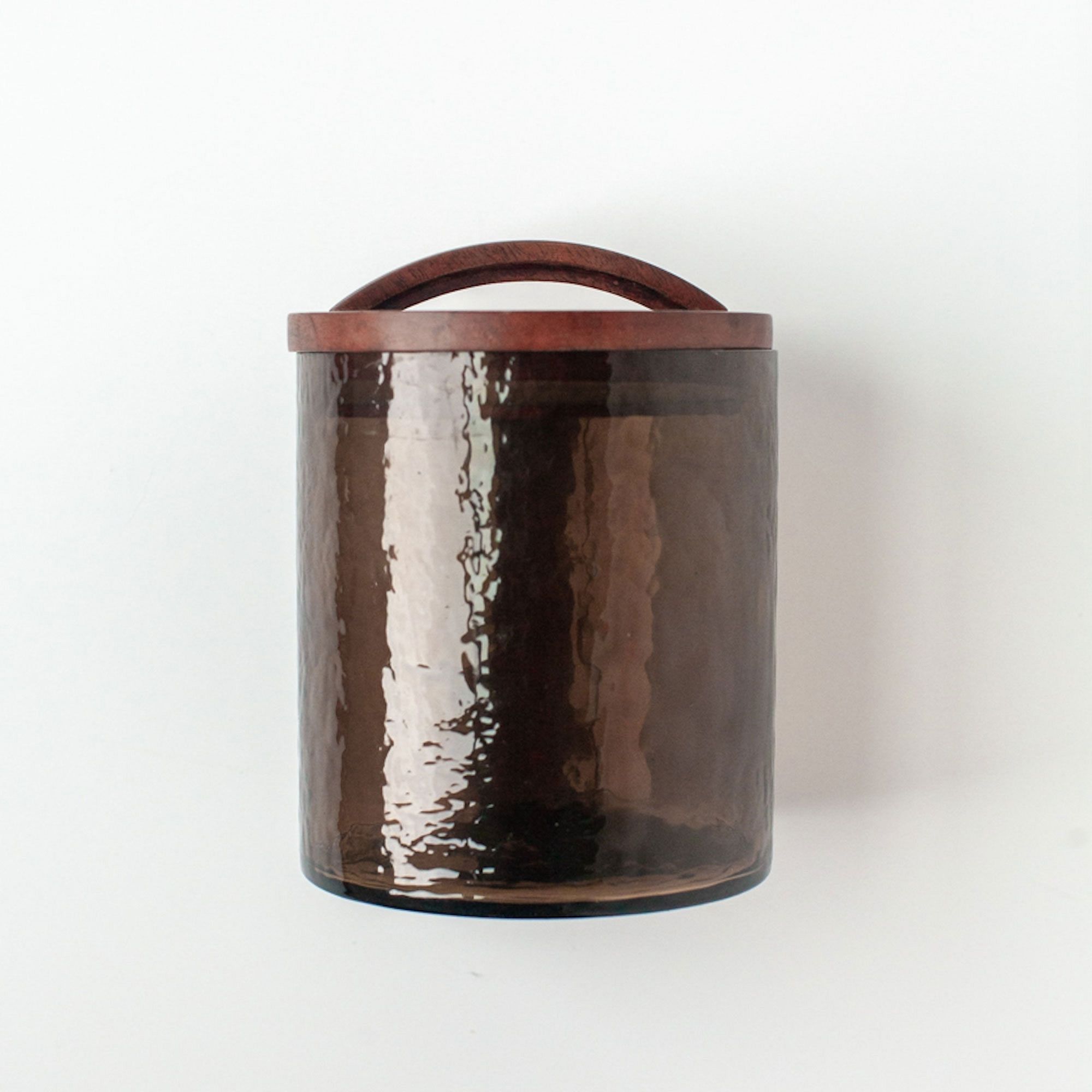 Creative Women Hammered Glass Canister | West Elm