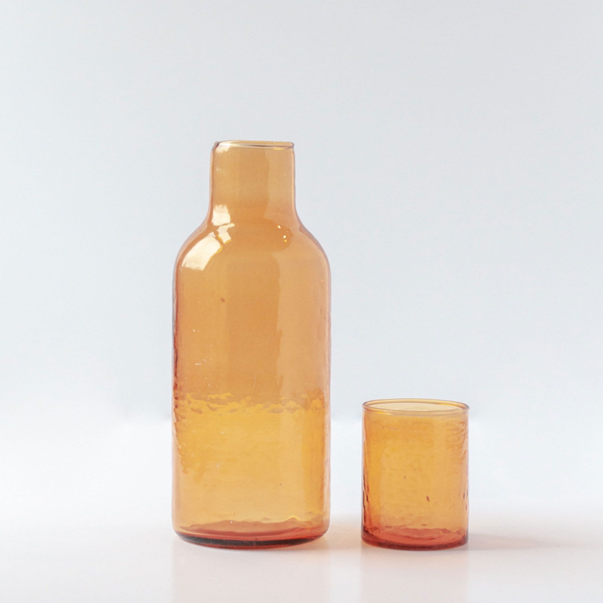 Creative Women Recycled Glass Carafe Set | West Elm