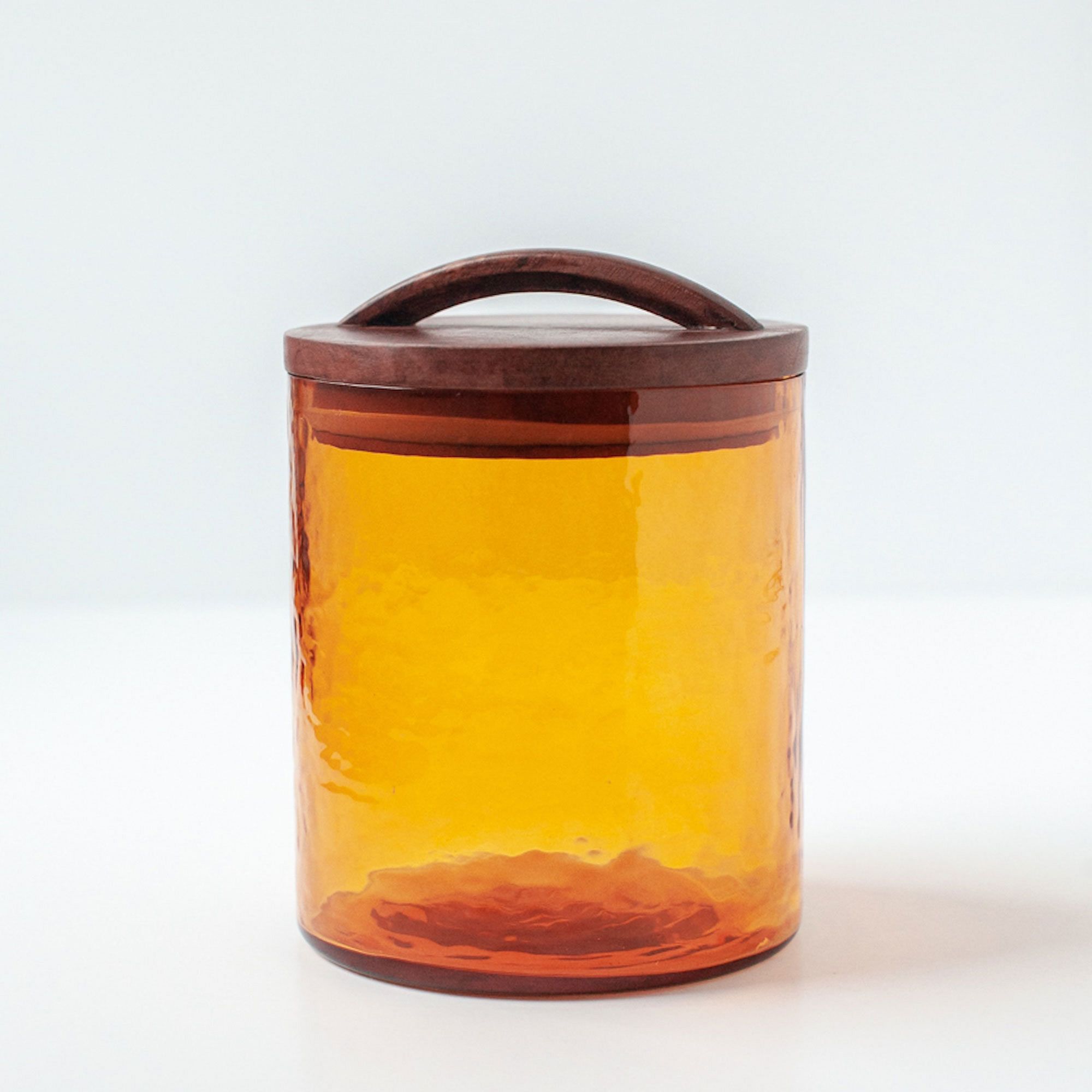 Creative Women Hammered Glass Canister | West Elm