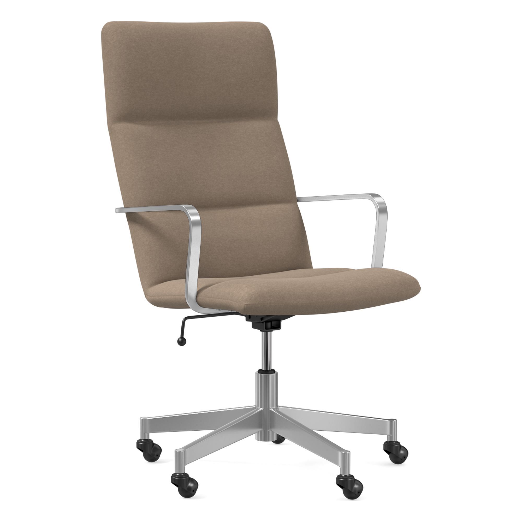 Cooper Mid-Century High-Back Swivel Office Chair | West Elm