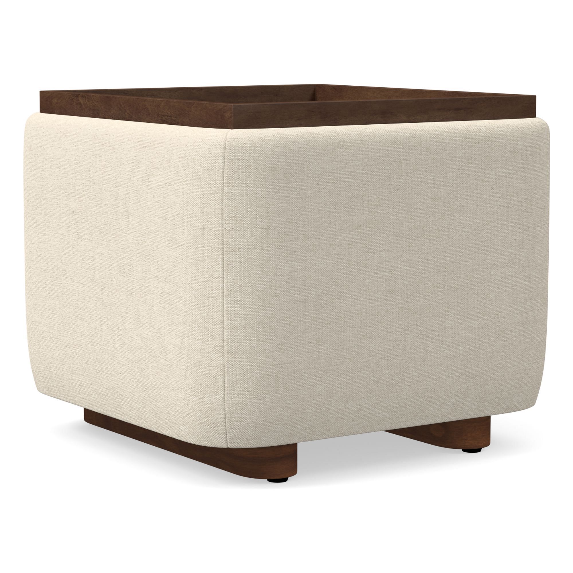 Bowman Storage Ottoman | West Elm