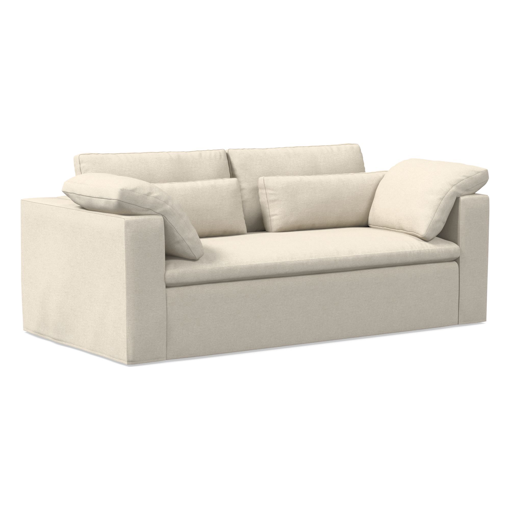 Harmony Modular Skirted Slipcover Sofa (82"–92") | West Elm