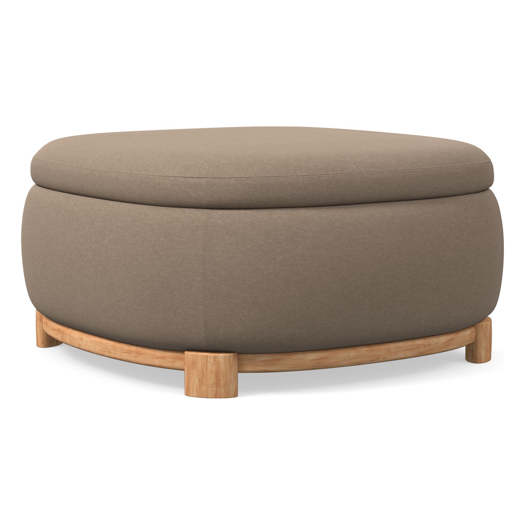 Mott Storage Ottoman | West Elm