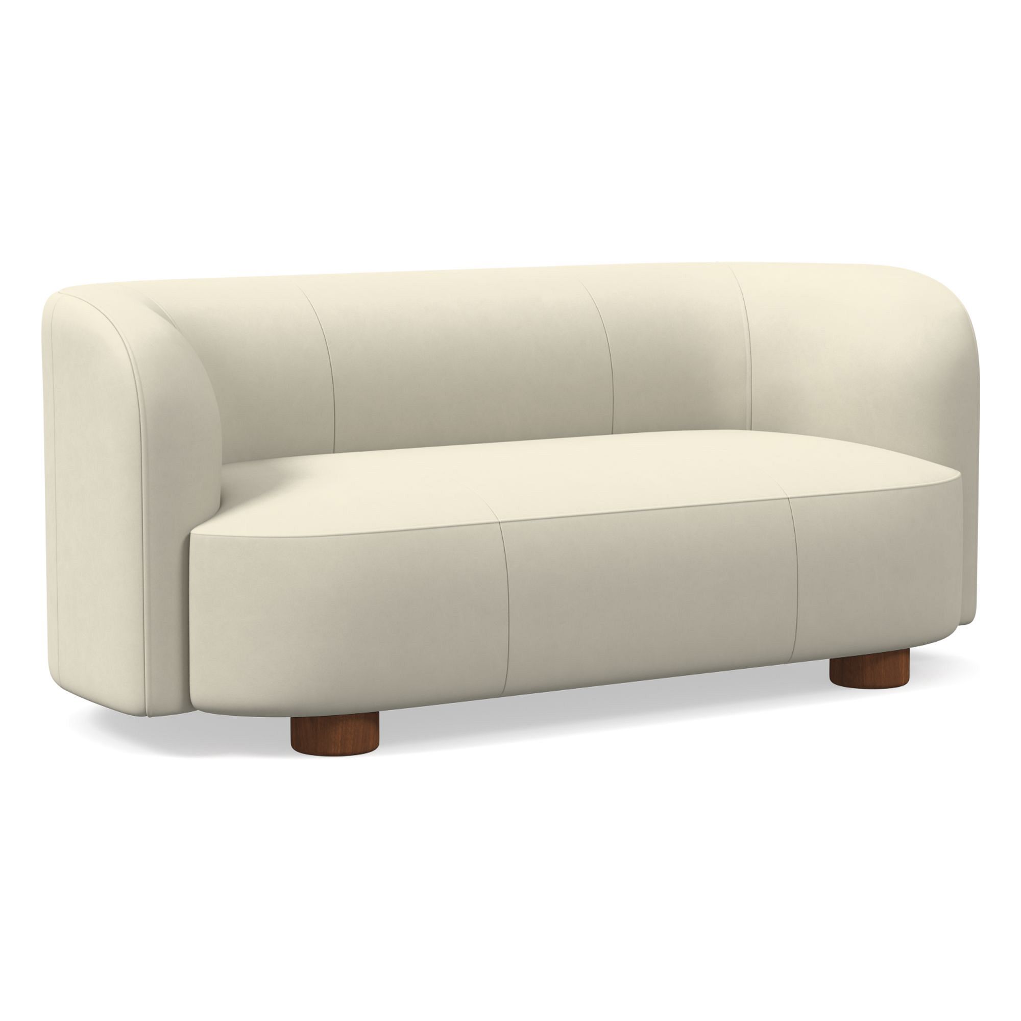 Laurent Leather Sofa (76"–96") | West Elm