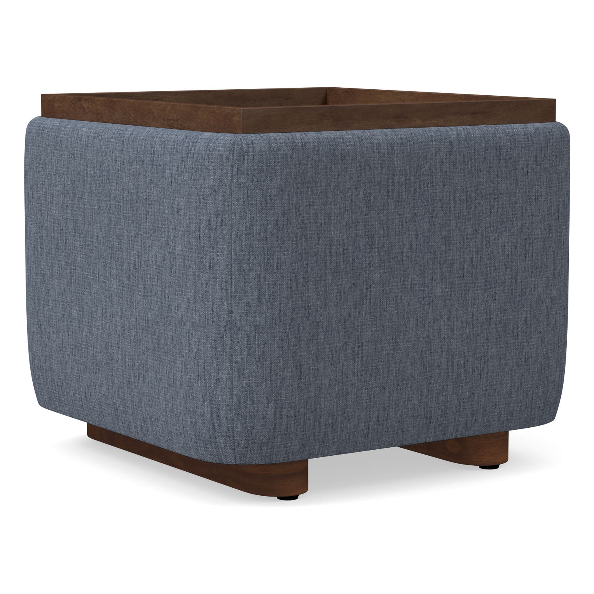 Bowman Storage Ottoman | West Elm