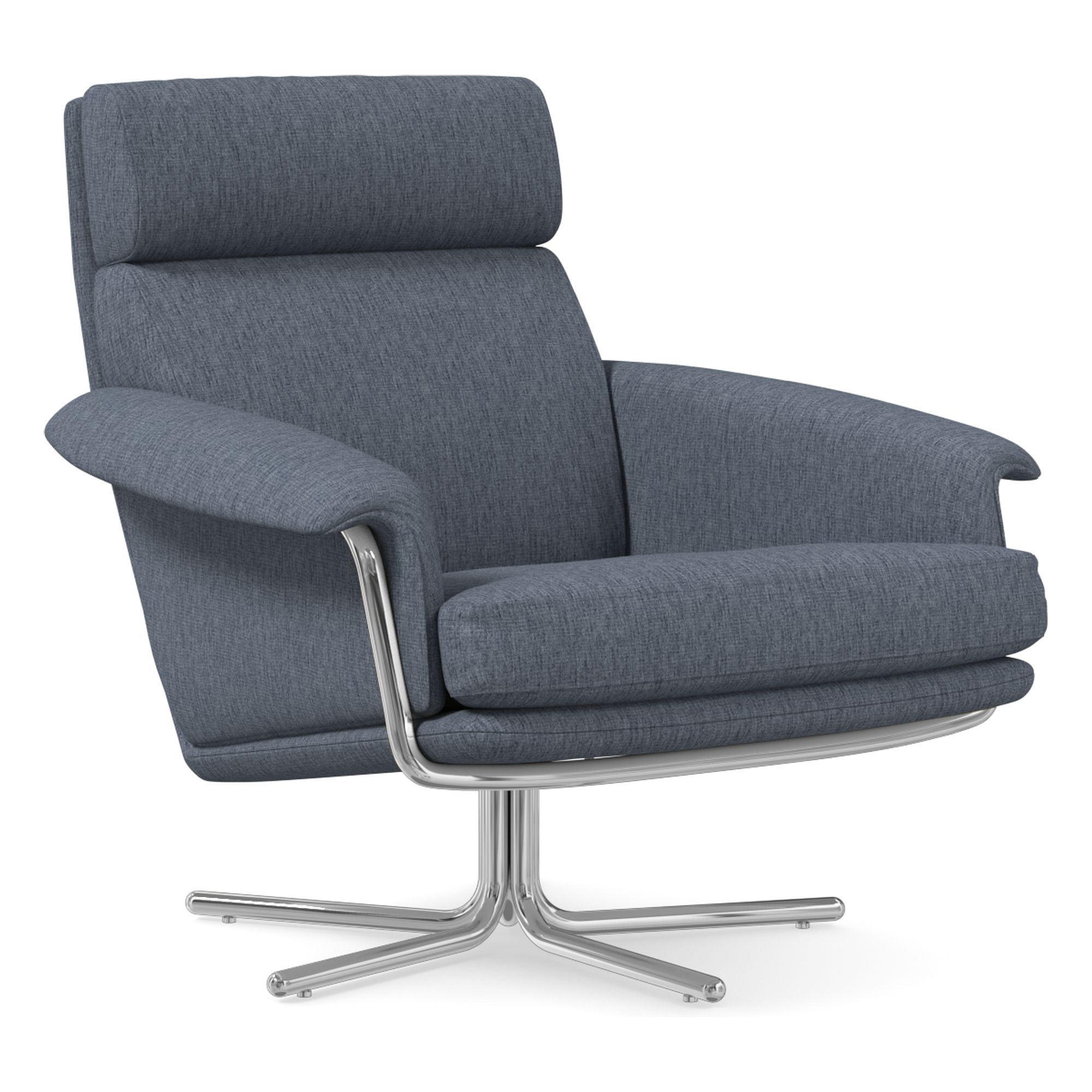 Kristoff Swivel Chair | West Elm