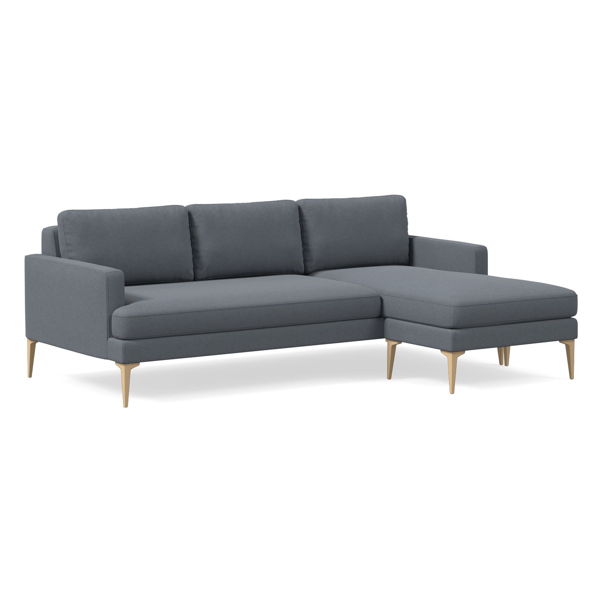 Andes Reversible Sectional | Sofa With Chaise West Elm