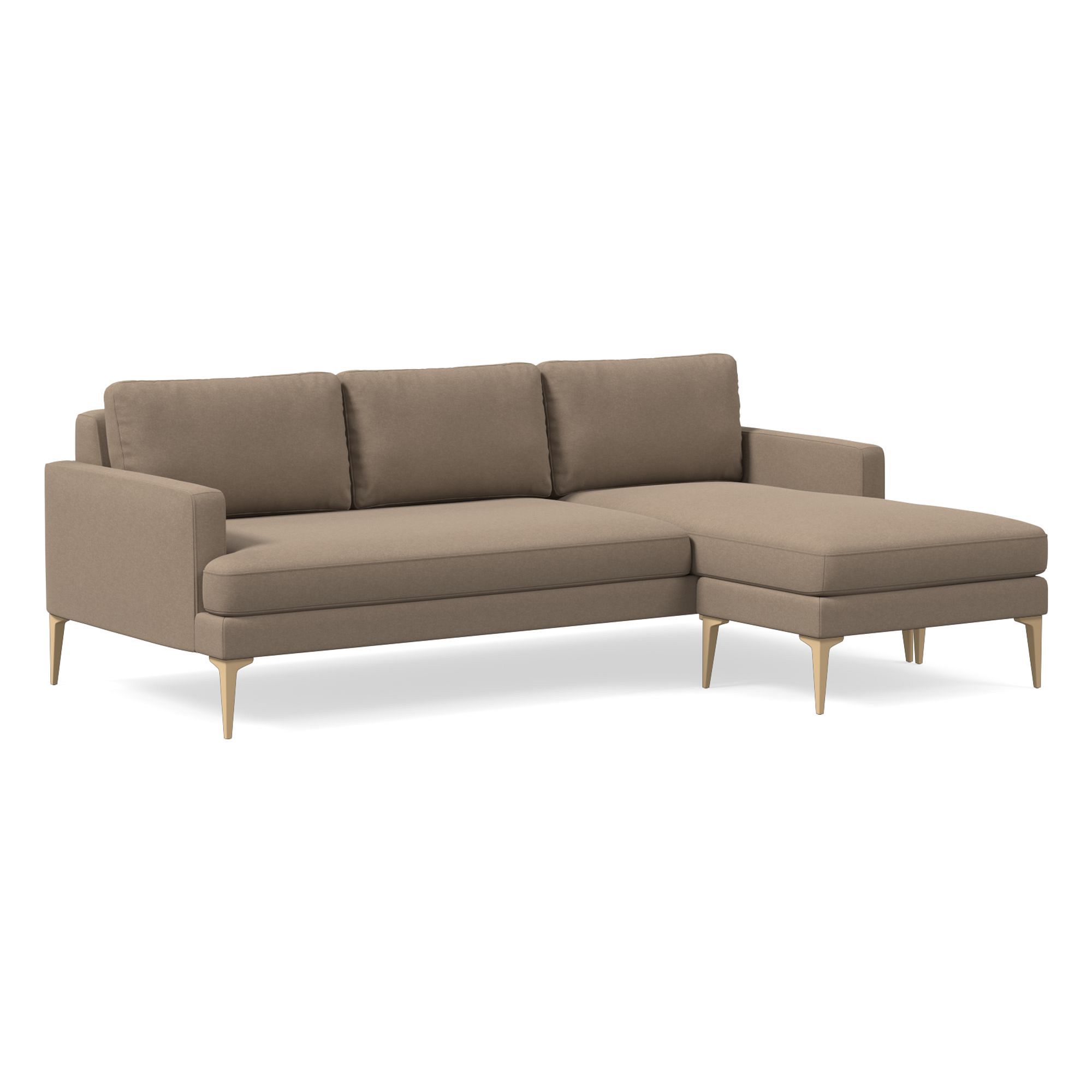 Andes Reversible Sectional | Sofa With Chaise West Elm