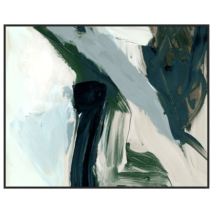 West elm 2024 luxury painting black and white